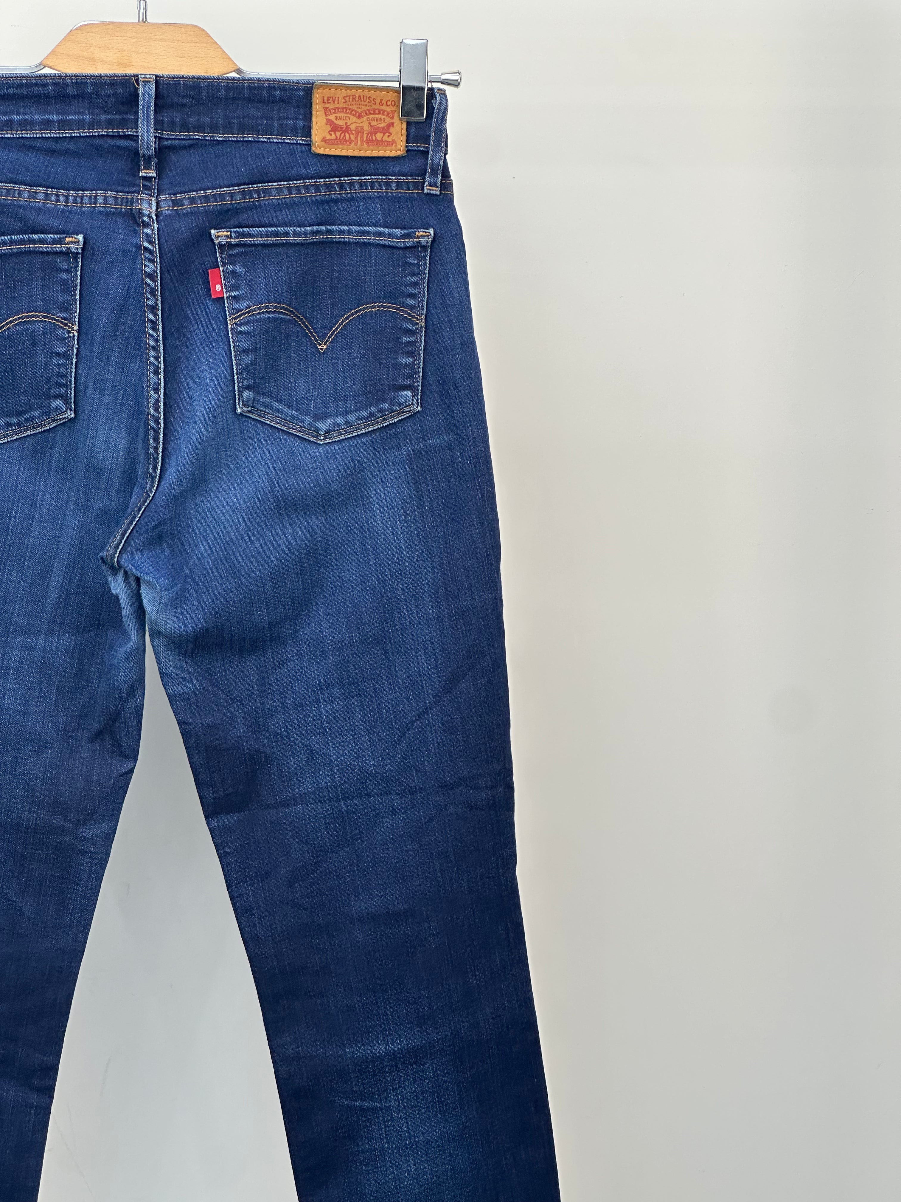 LEVI'S 714 STRAIGHT FIT TAGLIA: 43 ITA = W29 L32
