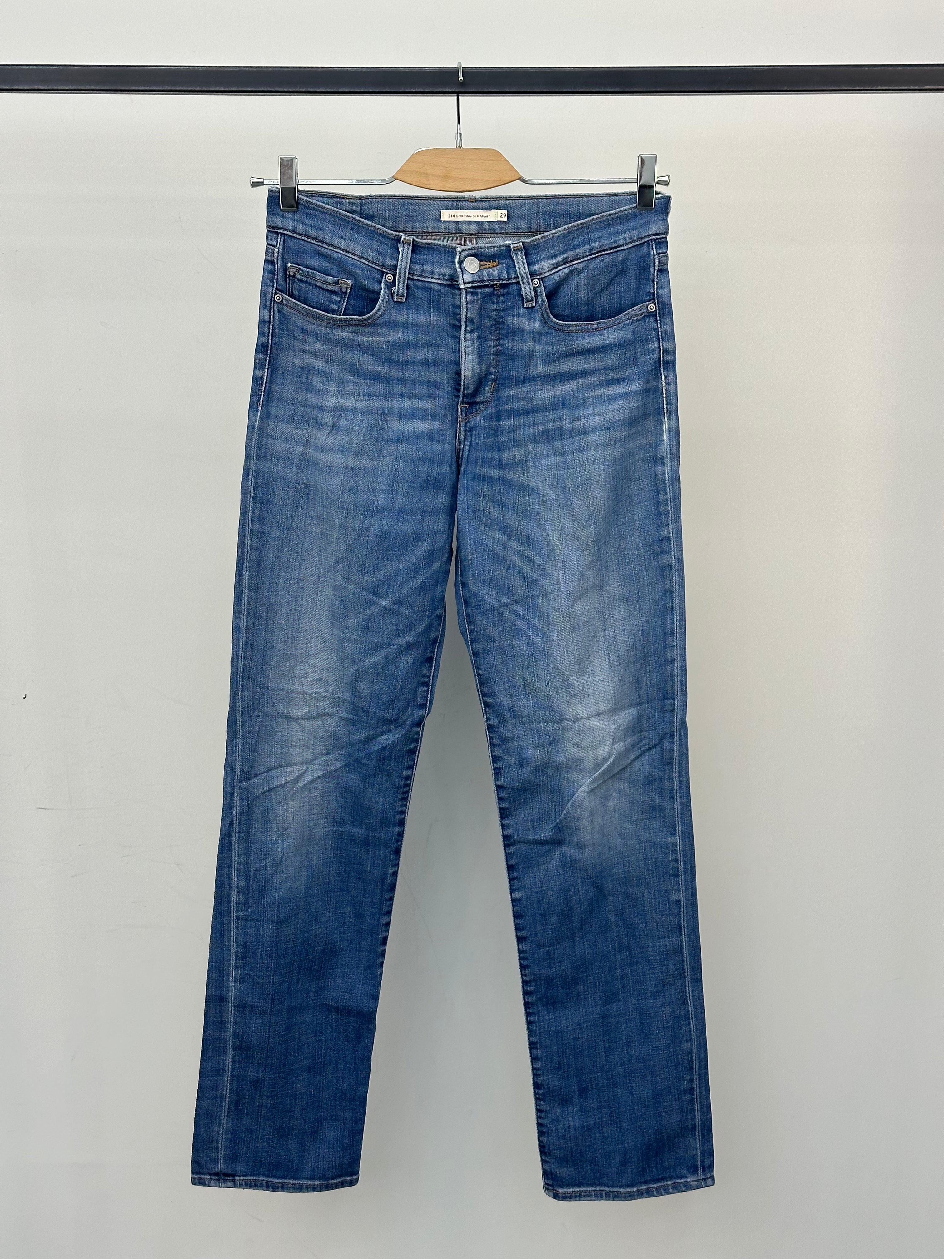 LEVI'S 314 SHAPING STRAIGHT FIT TAGLIA: 43 ITA = W29 L32