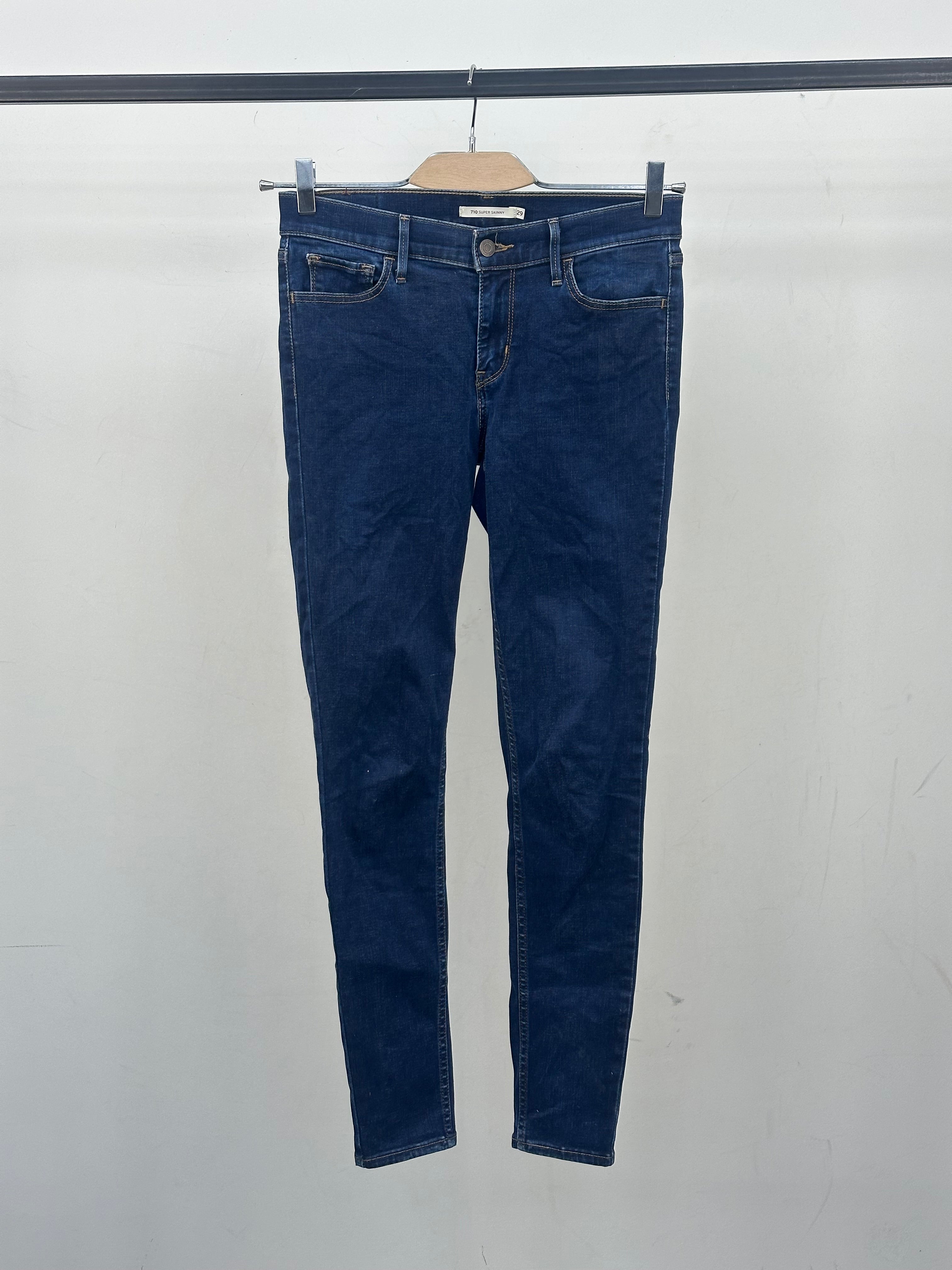 LEVI'S 710 SUPER SKINNY FIT TAGLIA: 43 ITA = W29 L30