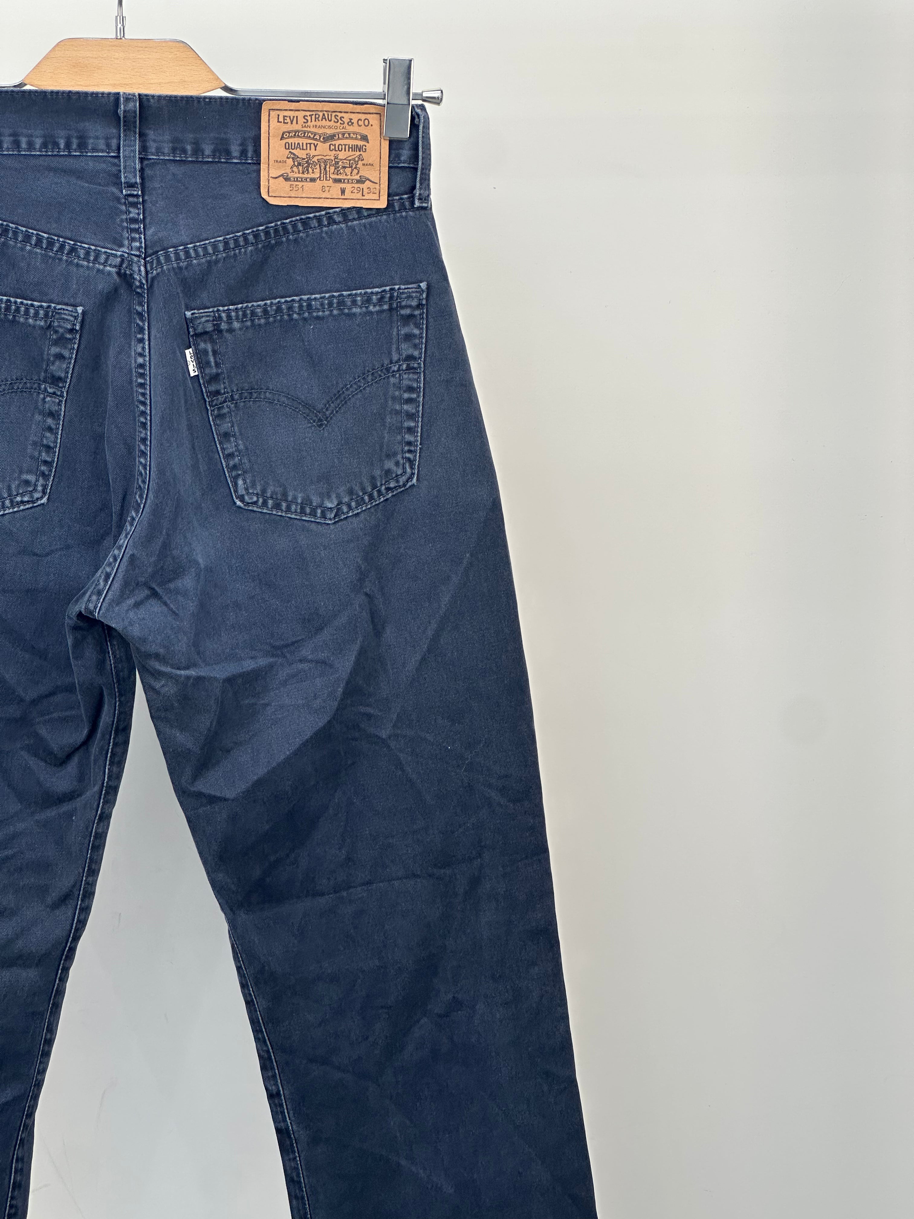 LEVI'S 551 RELAXED FIT TAGLIA: 43 ITA = W29 L32