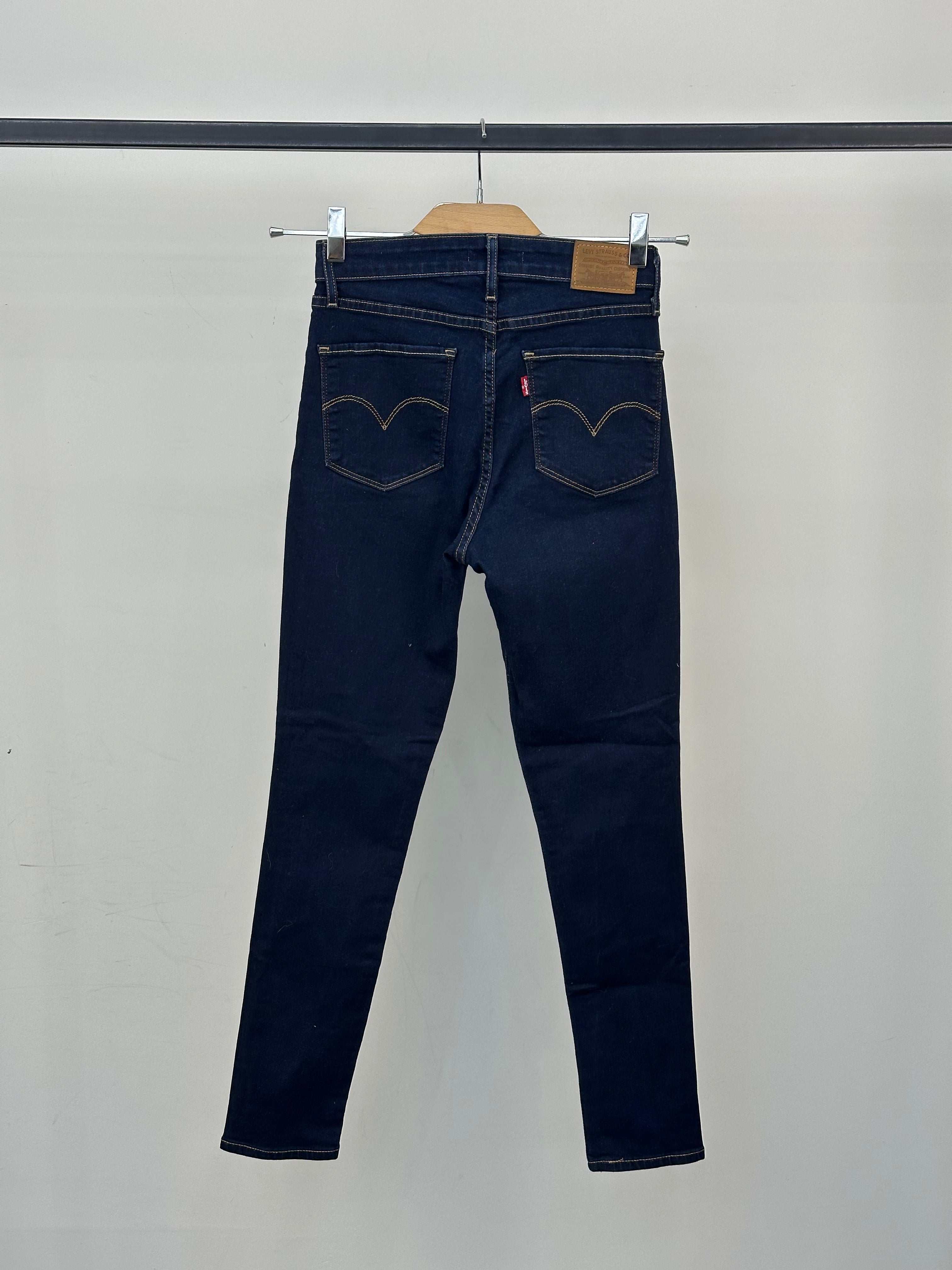 LEVI'S HIGH RISE SKINNY FIT TAGLIA: 42 ITA = W28 L28