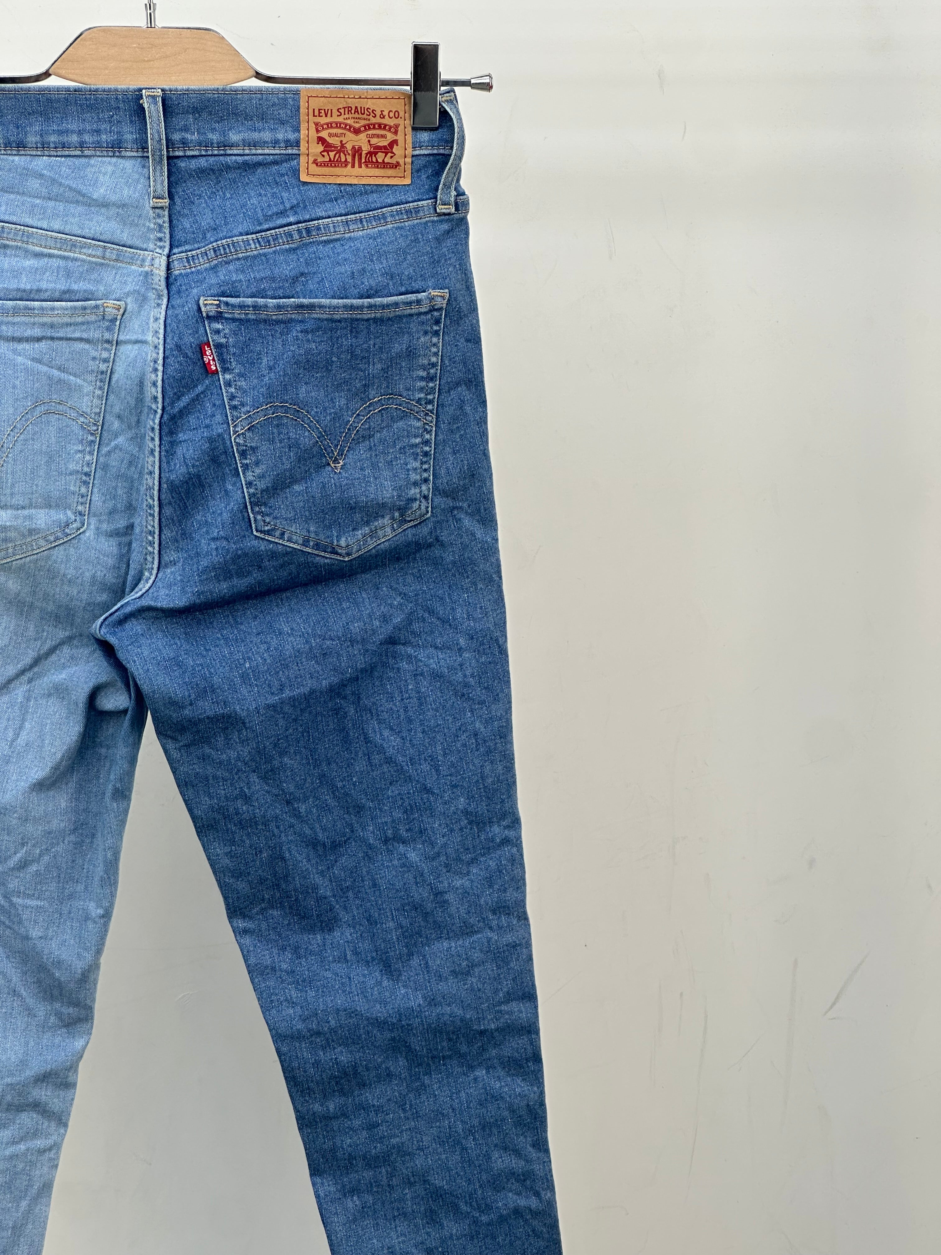 LEVI'S MILE HIGH SUPER SKINNY FIT TAGLIA: 42 ITA = W28 L30