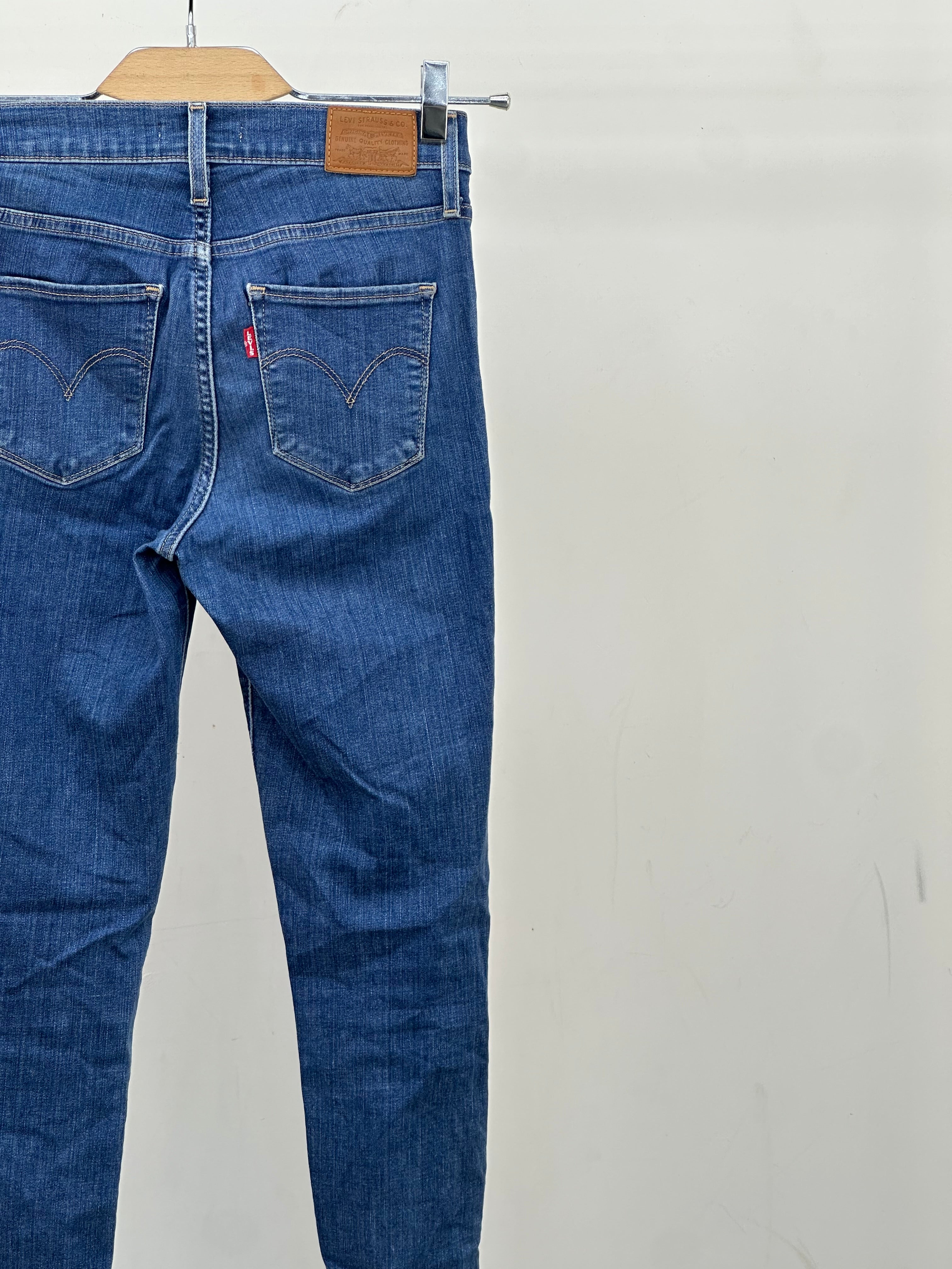 LEVI'S 720 HIGH RISE SUPER SKINNY TAGLIA: 39 ITA = W25 L28