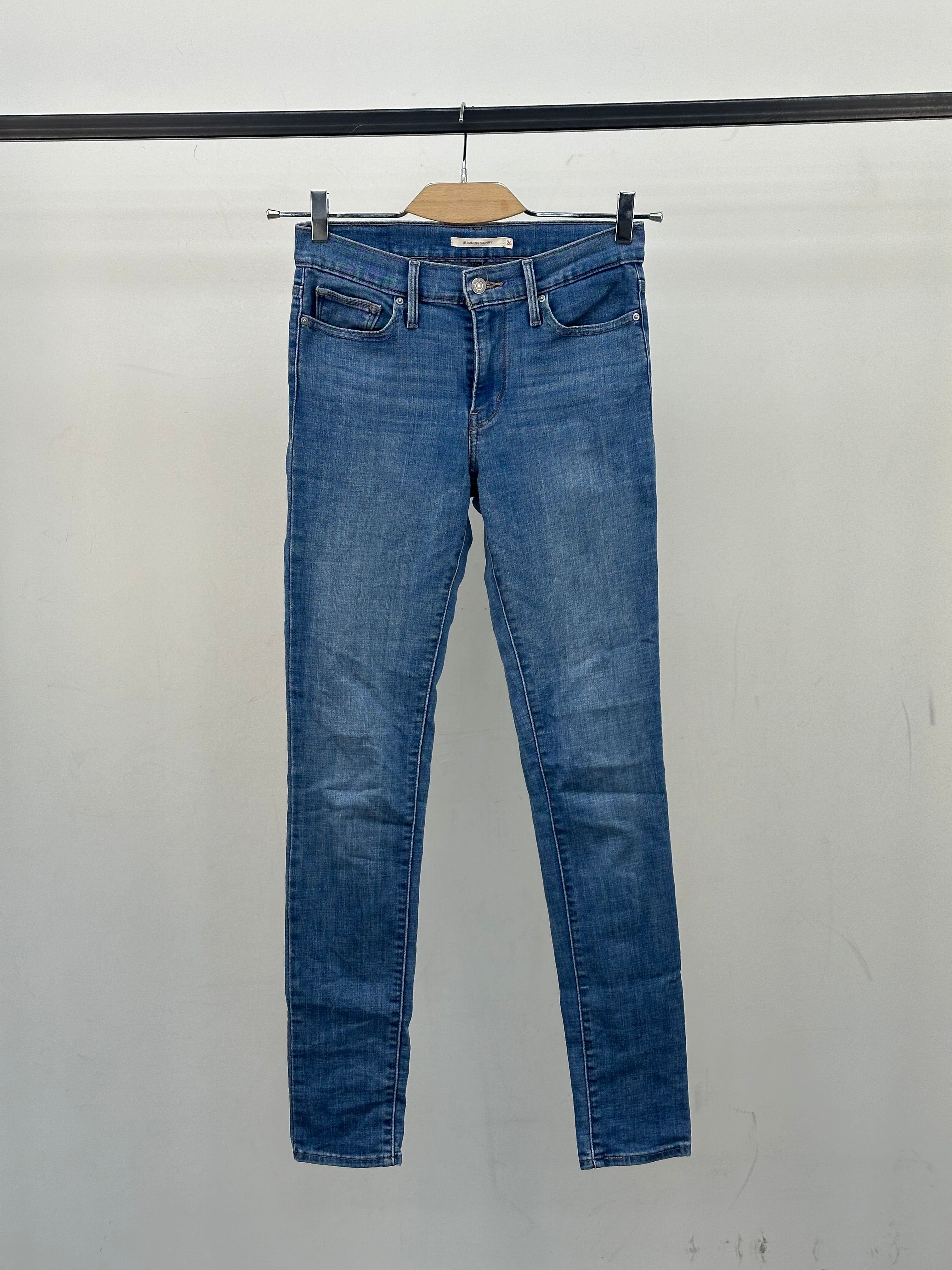 LEVI'S SLIMMING SKINNY FIT: 40 ITA = W26 L32