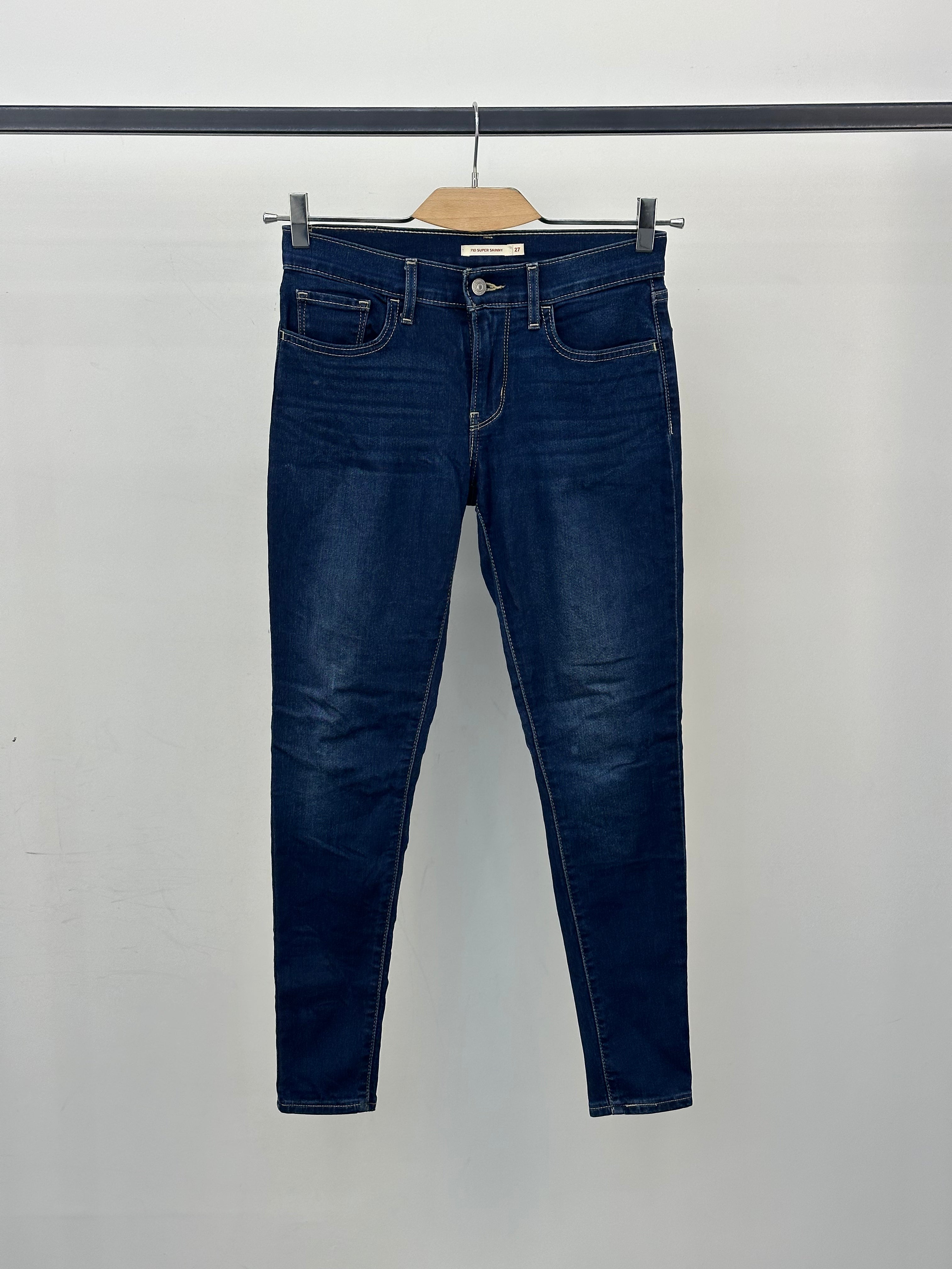 LEVI'S 710 SUPER SKINNY FIT TAGLIA: 41 ITA = W27