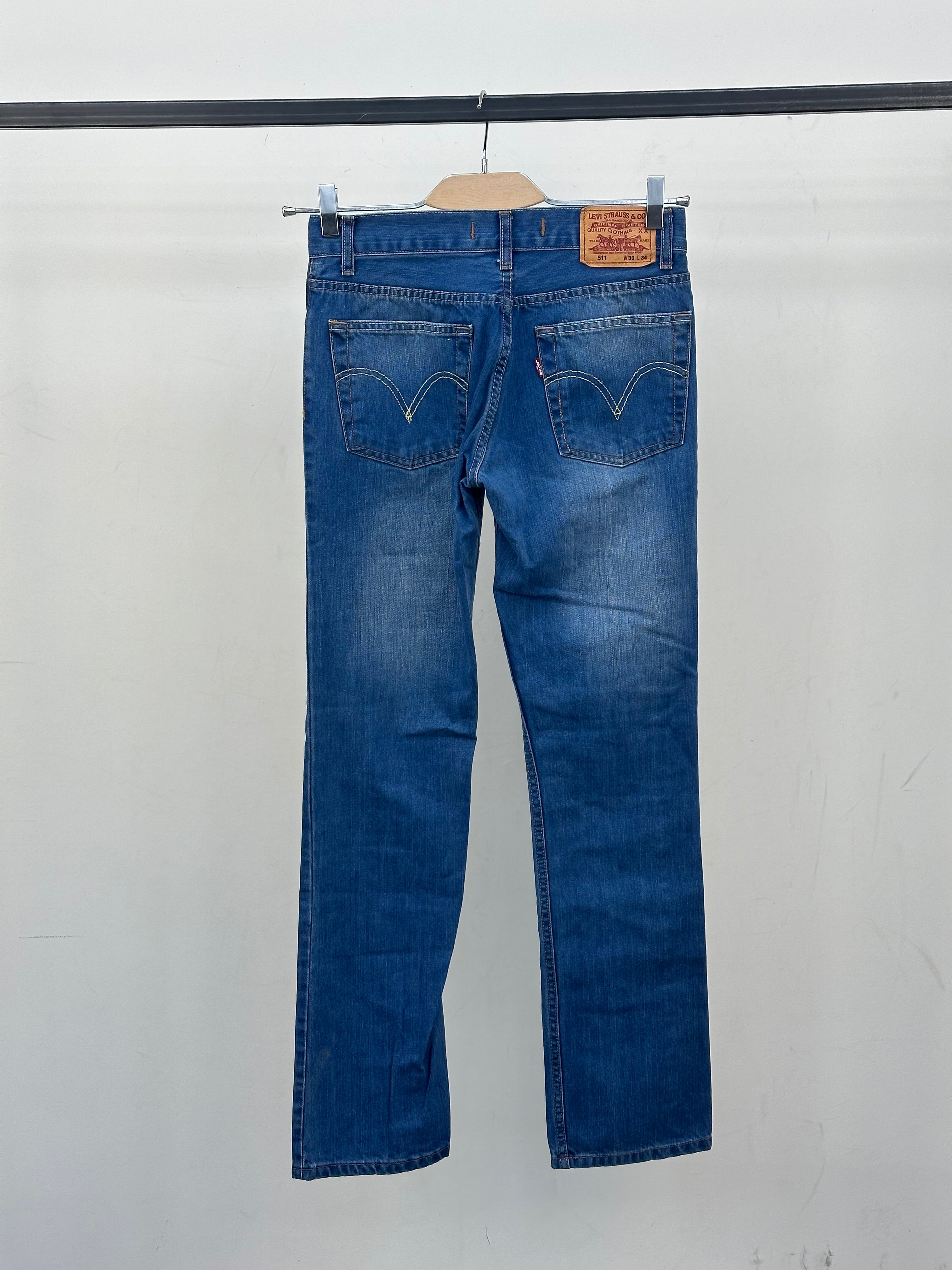 LEVI'S 511 SLIM FIT TAGLIA: 44 ITA = W30 L34