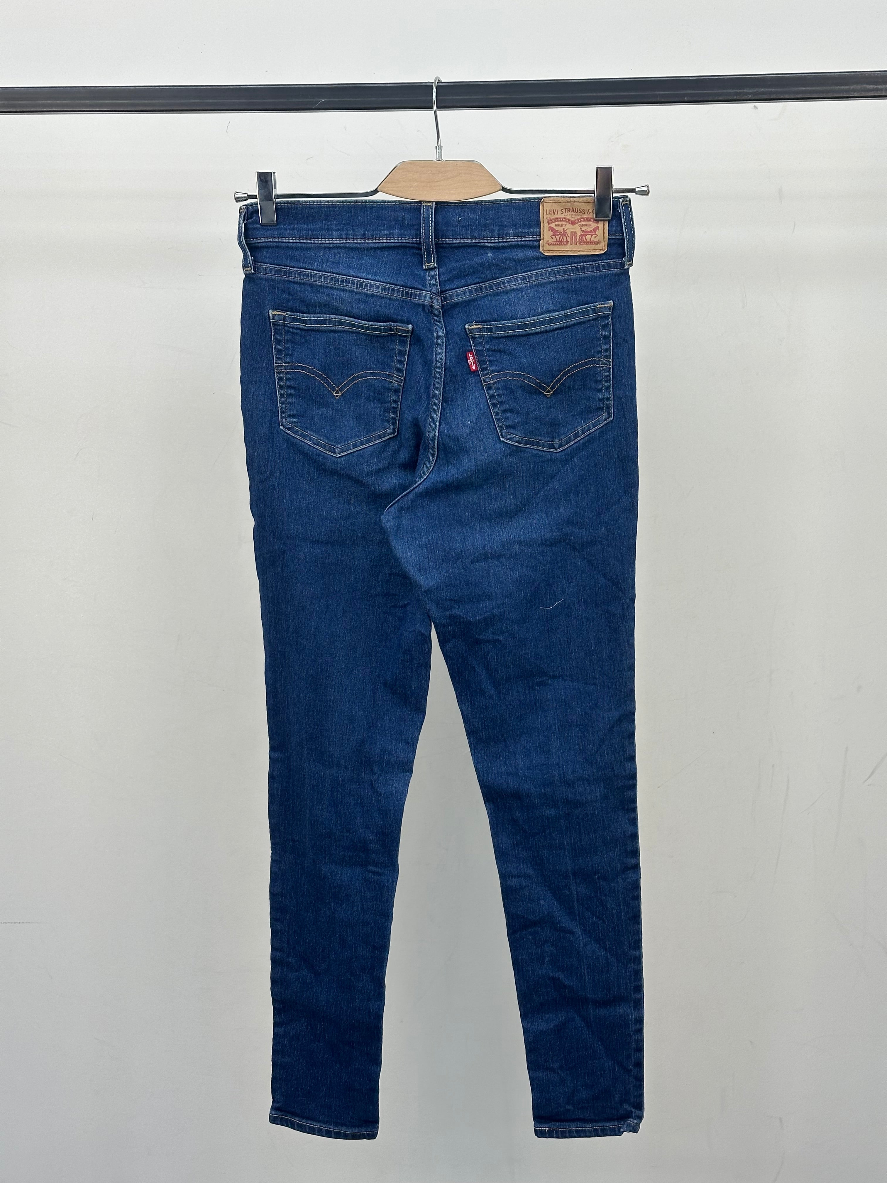 LEVI'S 720 HIGH RISE SUPER SKINNY FIT TAGLIA: 42 ITA = W28 L30