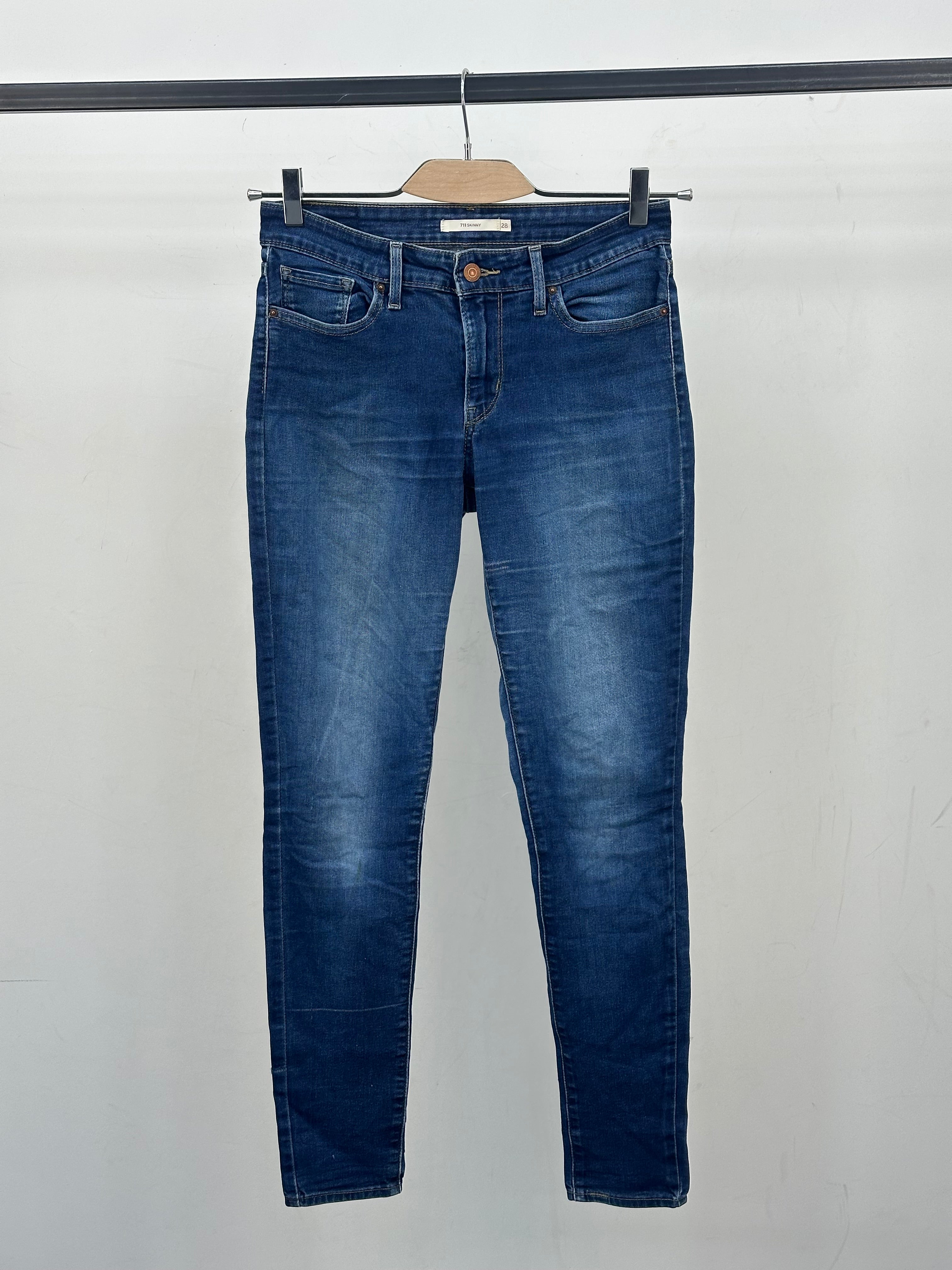 LEVI'S 711 SKINNY FIT TAGLIA: 42 ITA = W28