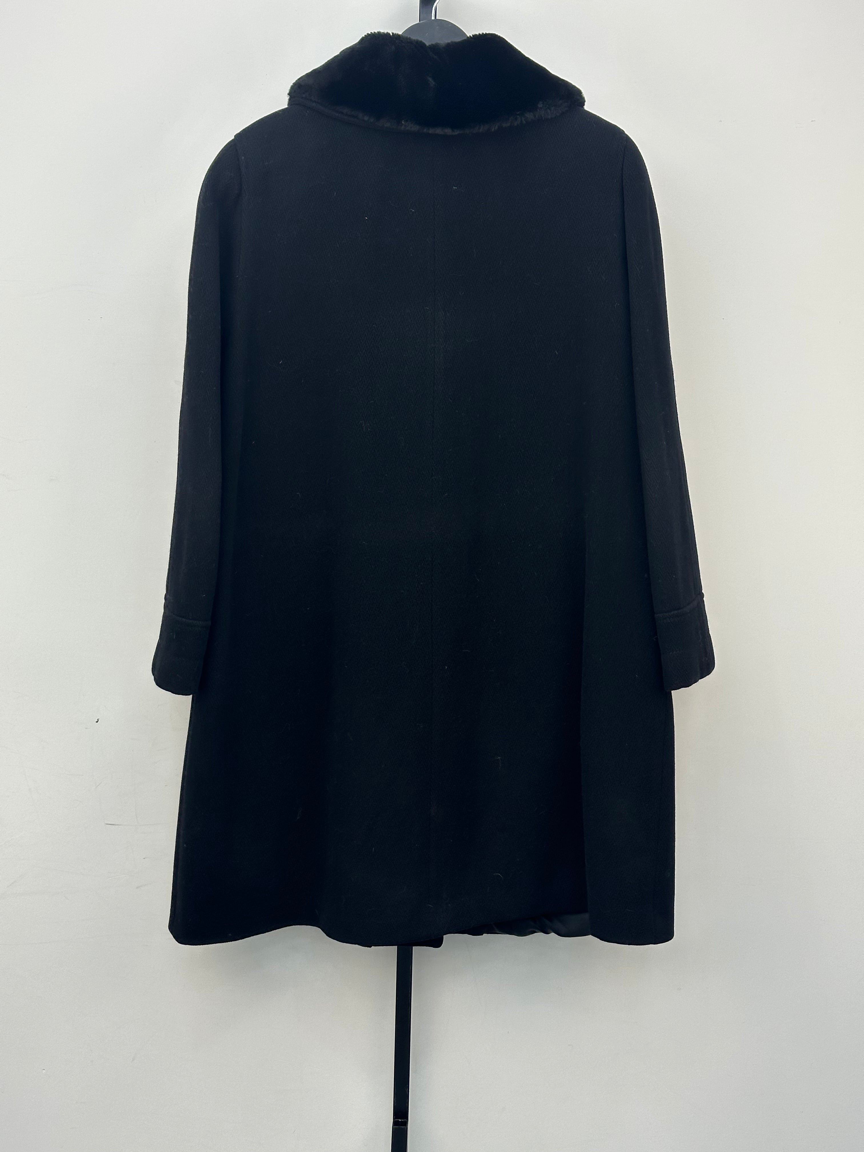 CAPPOTTO 100% LANA VERGINE DONNA TAGLIA: L