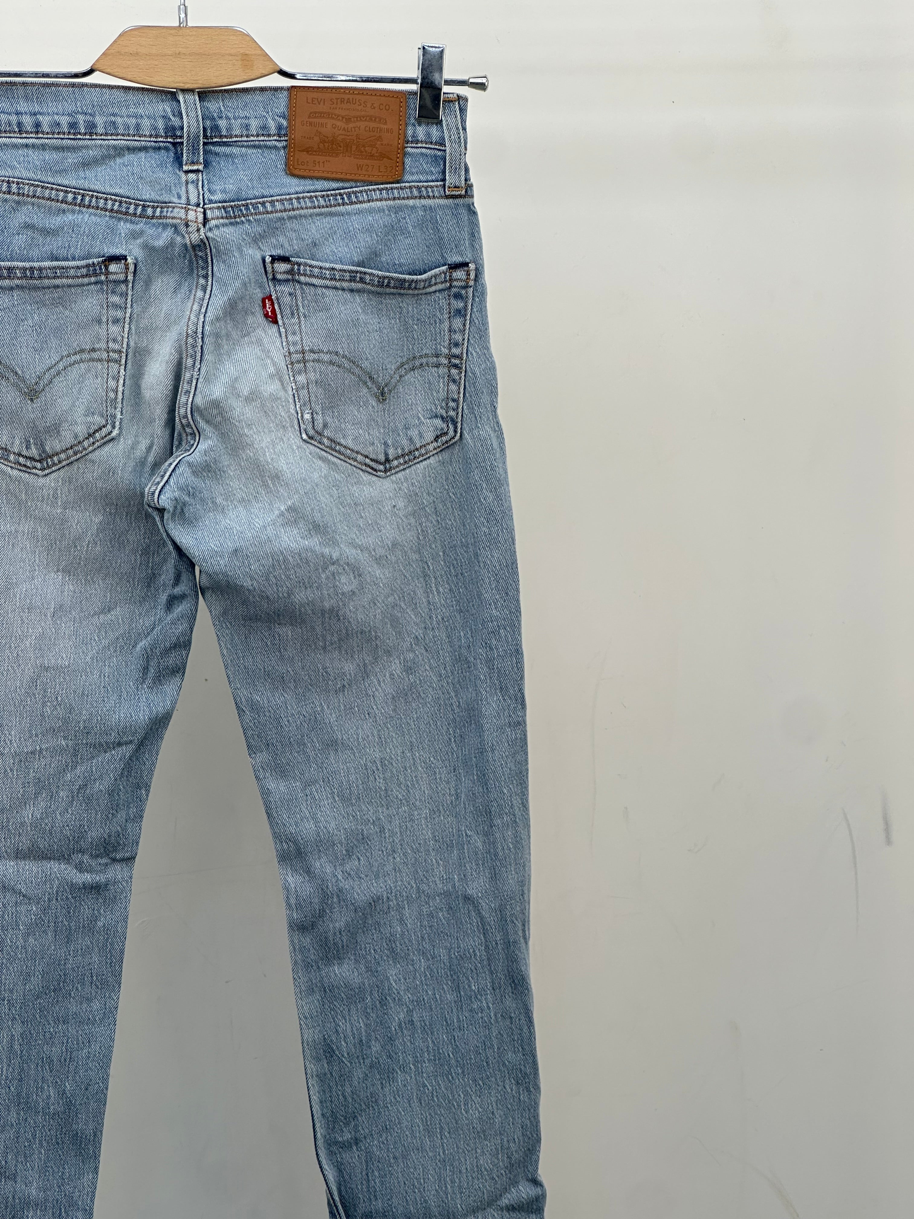 LEVI'S 511 SLIM FIT: 41 ITA = W27 L32