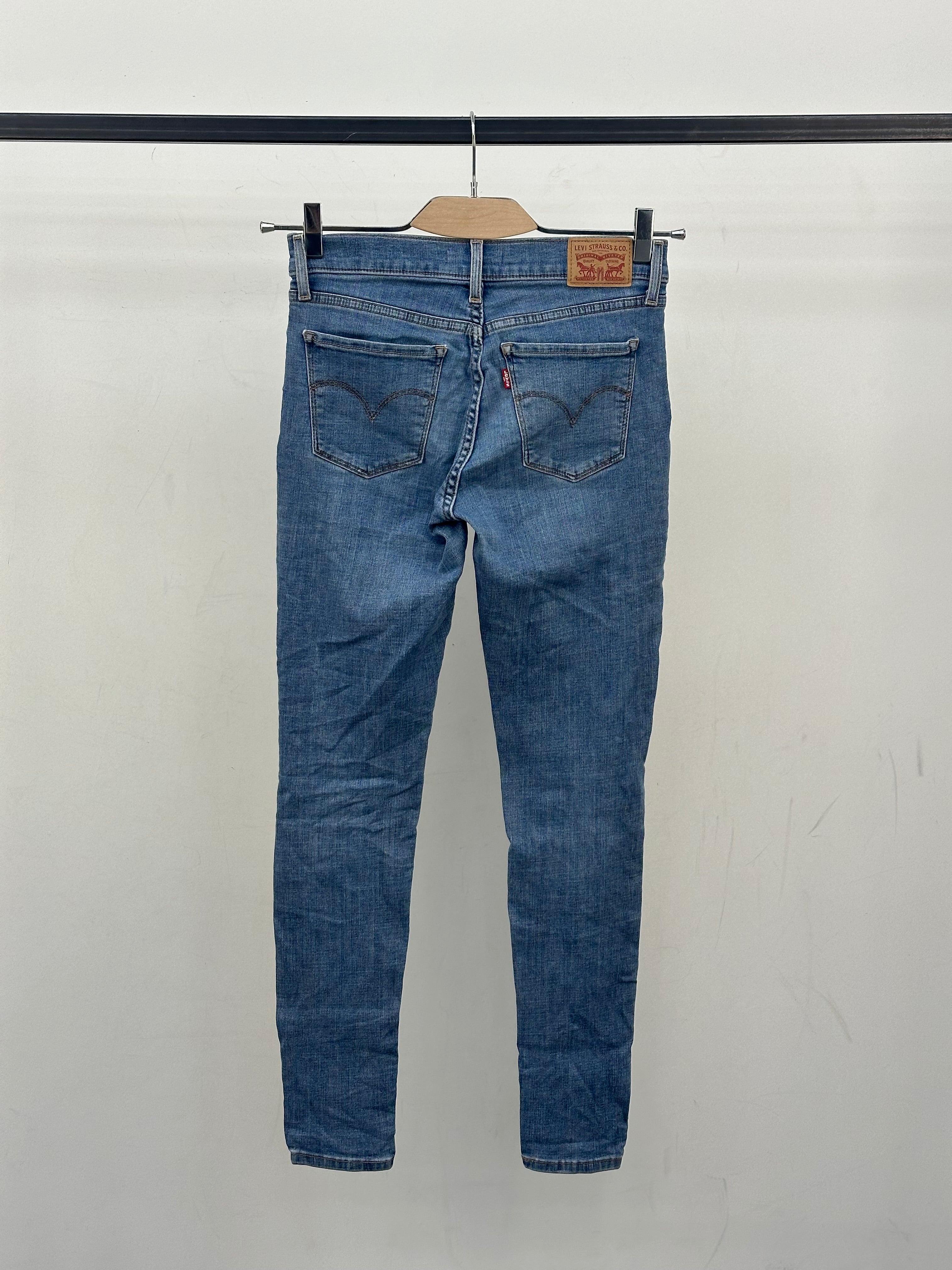 LEVI'S 710 SUPER SKINNY FIT TAGLIA: 41 ITA = W27 L30