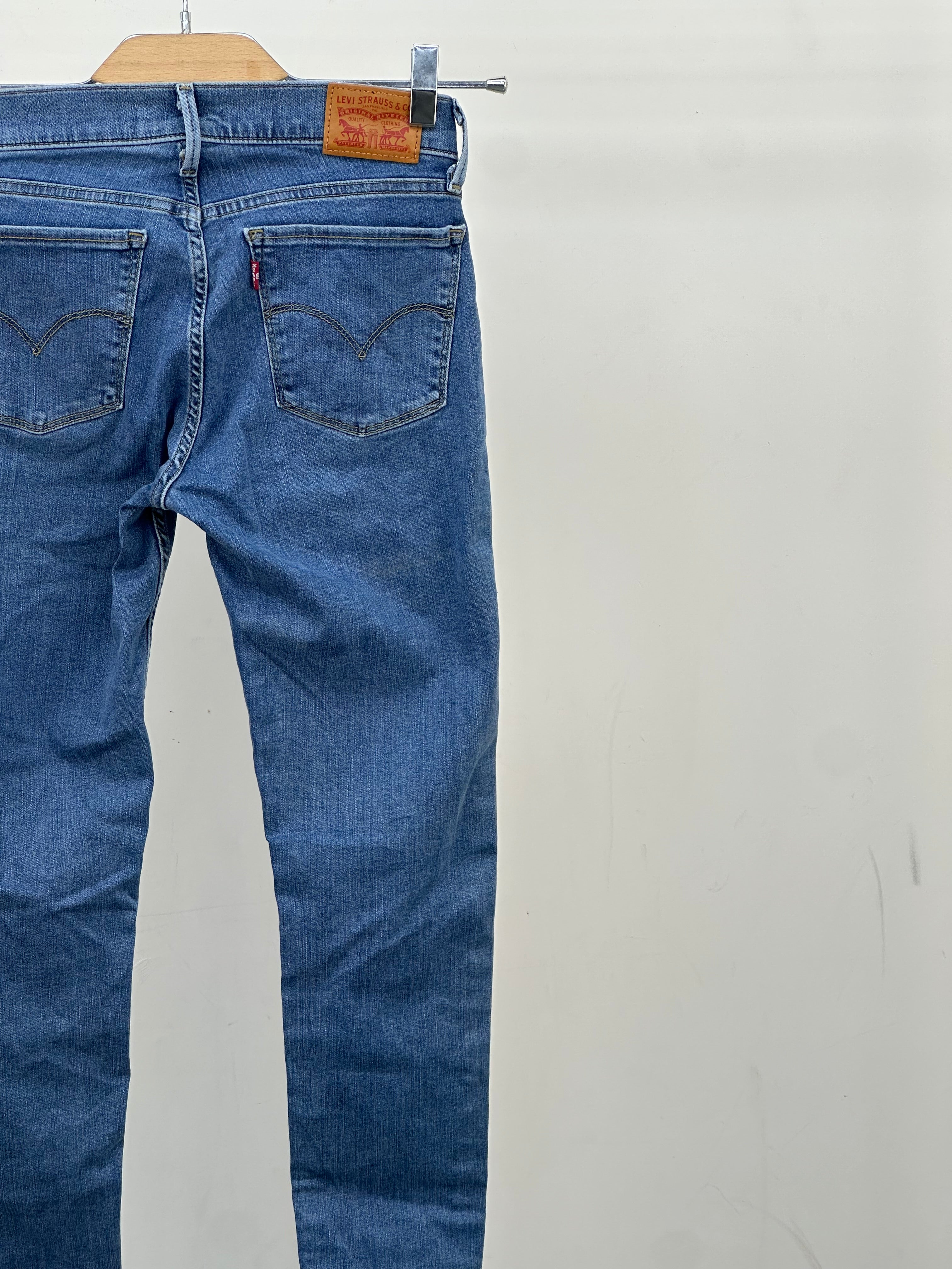 LEVI'S 710 SUPER SKINNY FIT: 41 ITA = W27 L30
