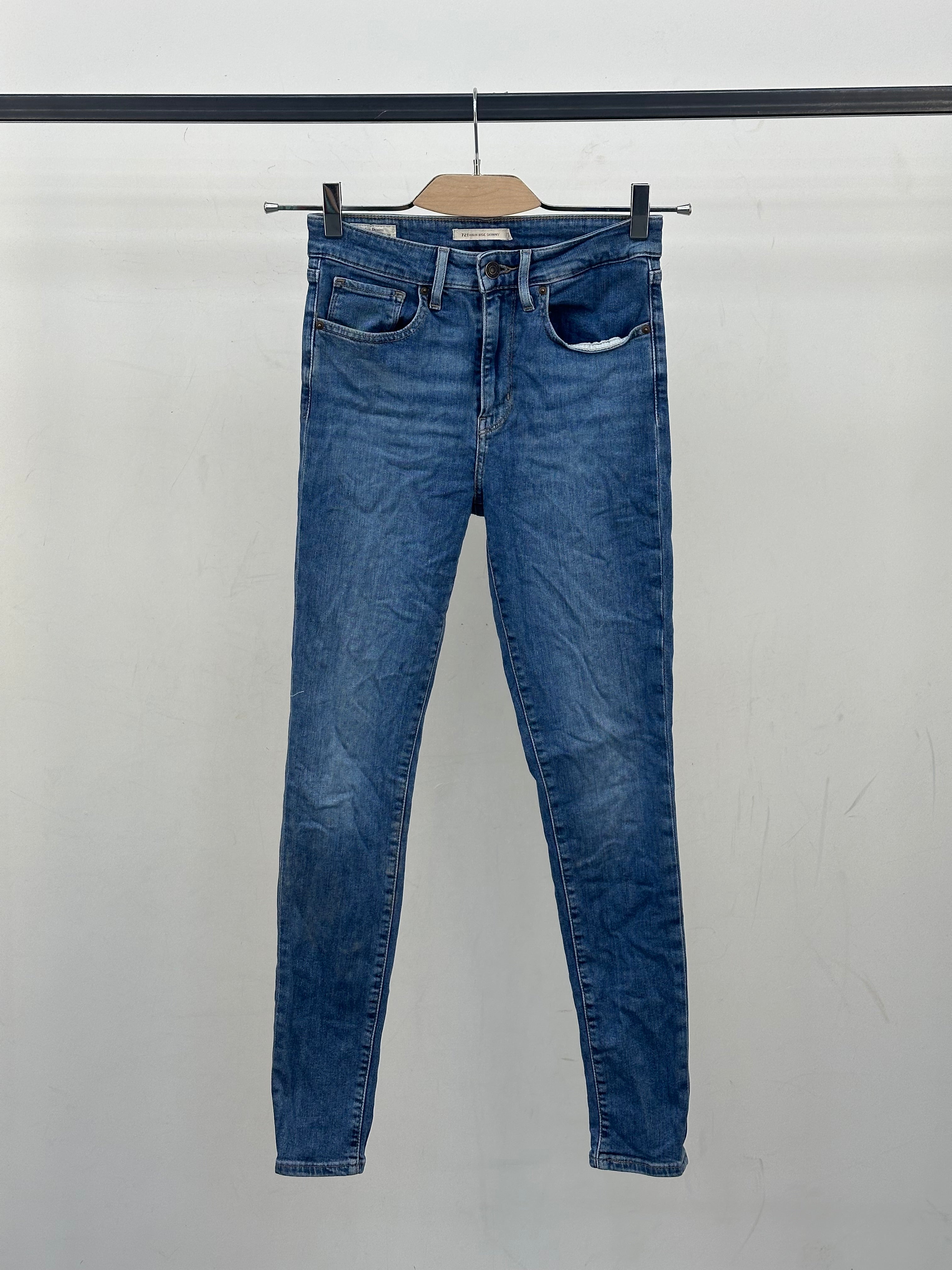 LEVI'S 721 HIGH RISE SKINNY FIT TAGLIA: 41 ITA = W27 L30