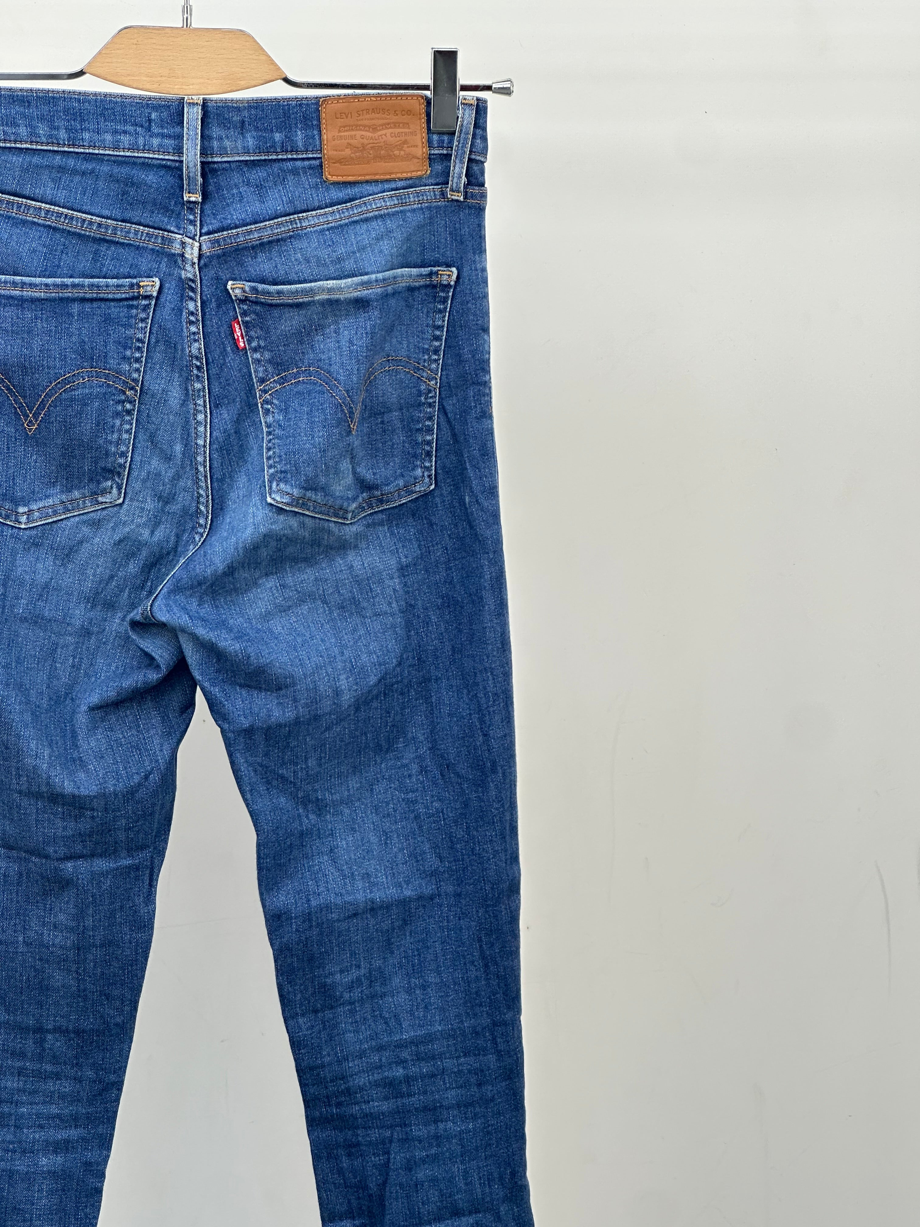 LEVI'S MILE HIGH RISE SKINNY FIT TAGLIA: 42 ITA = W28 L30
