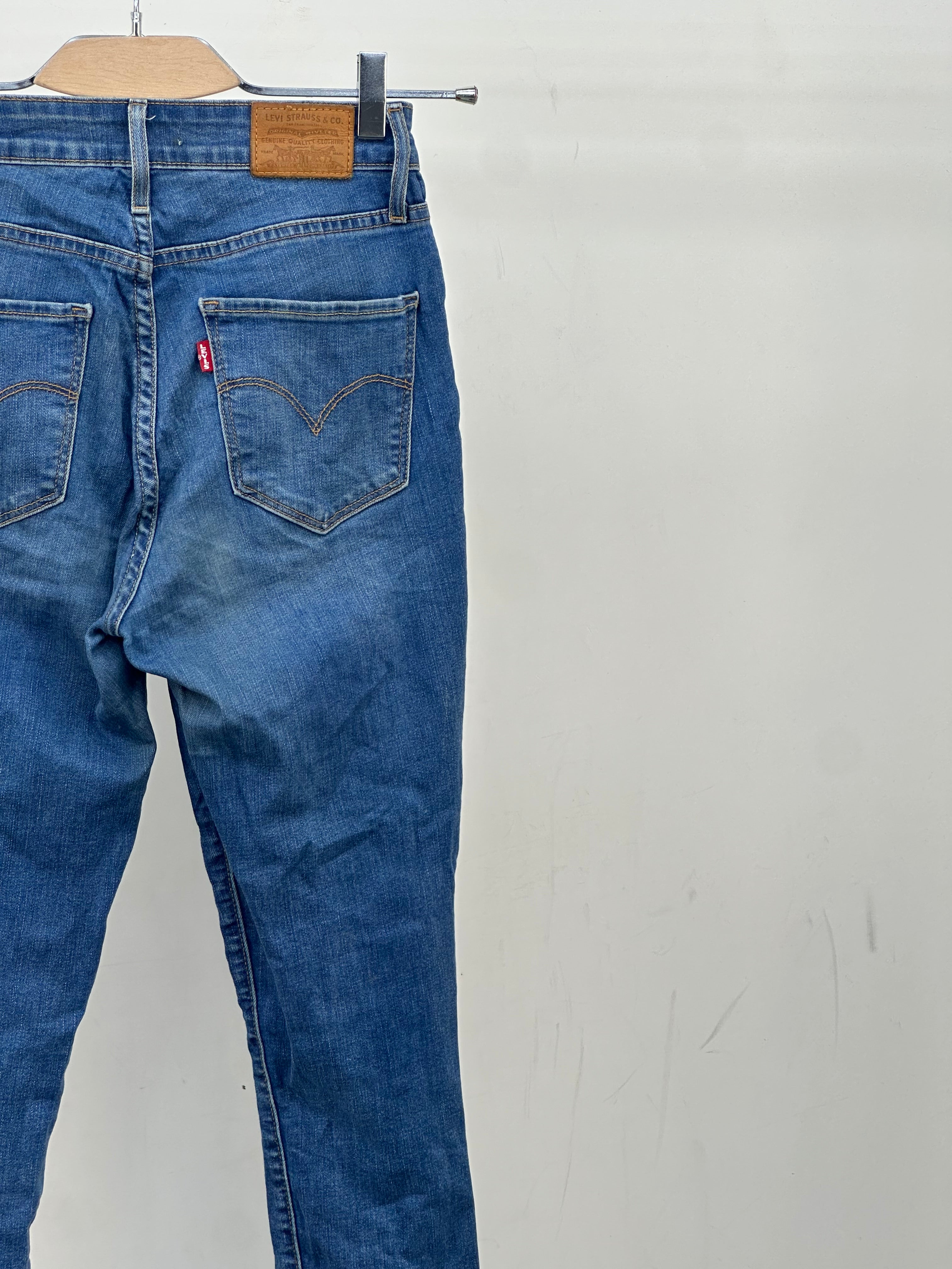 LEVI'S 721 HIGH RISE SKINNY FIT TAGLIA: 41 ITA = W27 L30