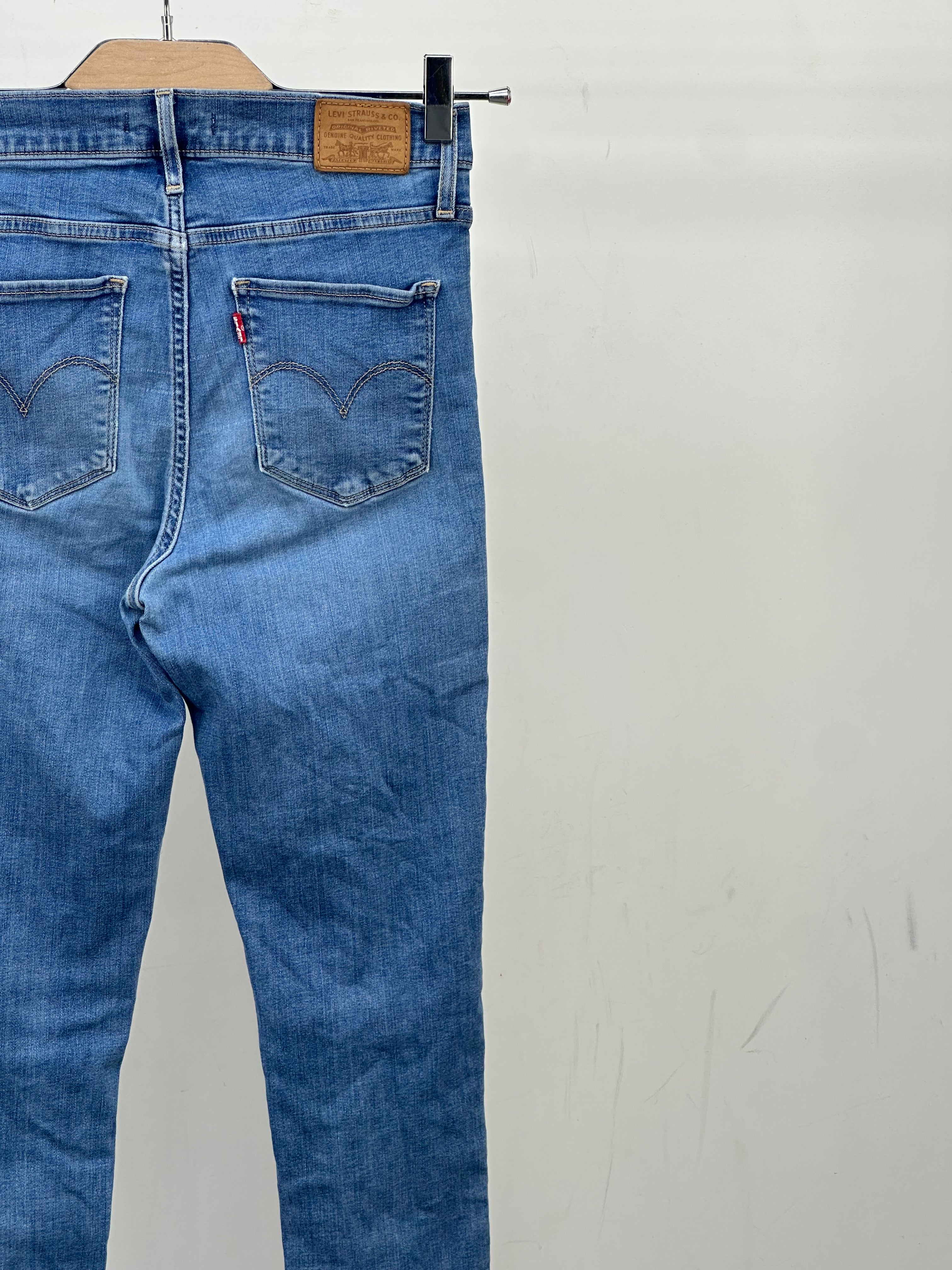 LEVI'S 720 HIGH RISE SUPER SKINNY TAGLIA: 41 ITA = W27 L32