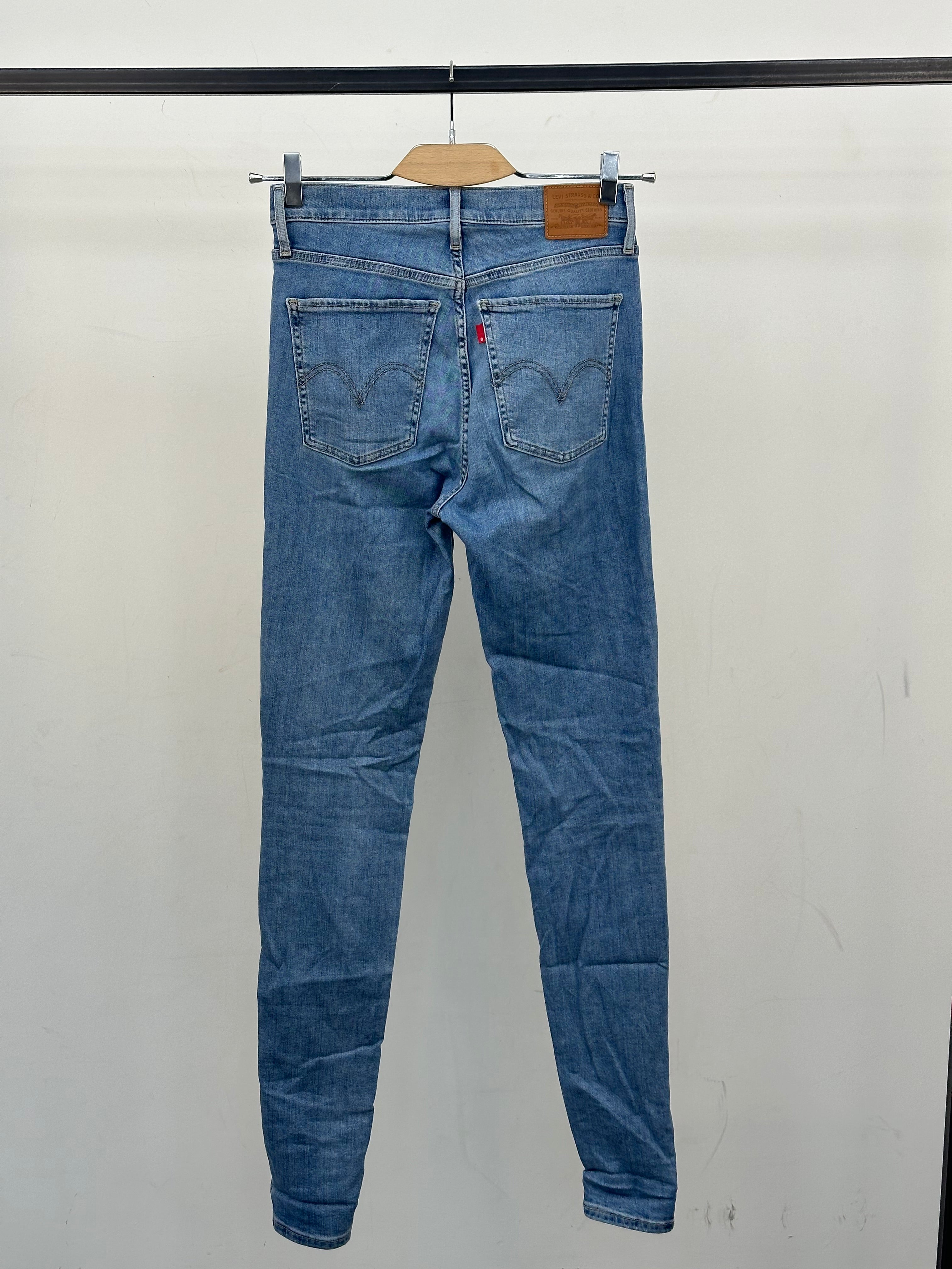 LEVI'S MILE HIGH SUPER SKINNY FIT: 42 ITA = W28 L34