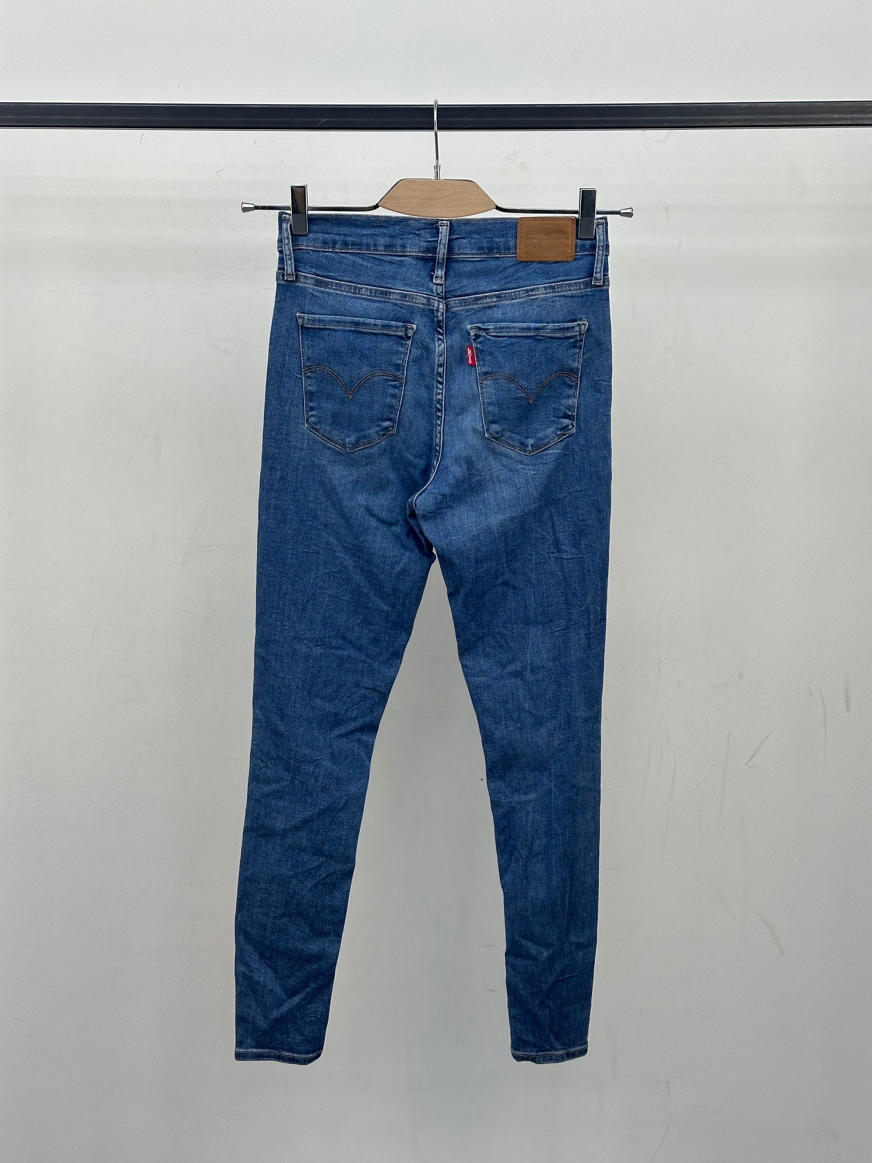 LEVI'S 720 HIGH RISE SUPER SKINNY FIT TAGLIA: 41 ITA = W27 L28