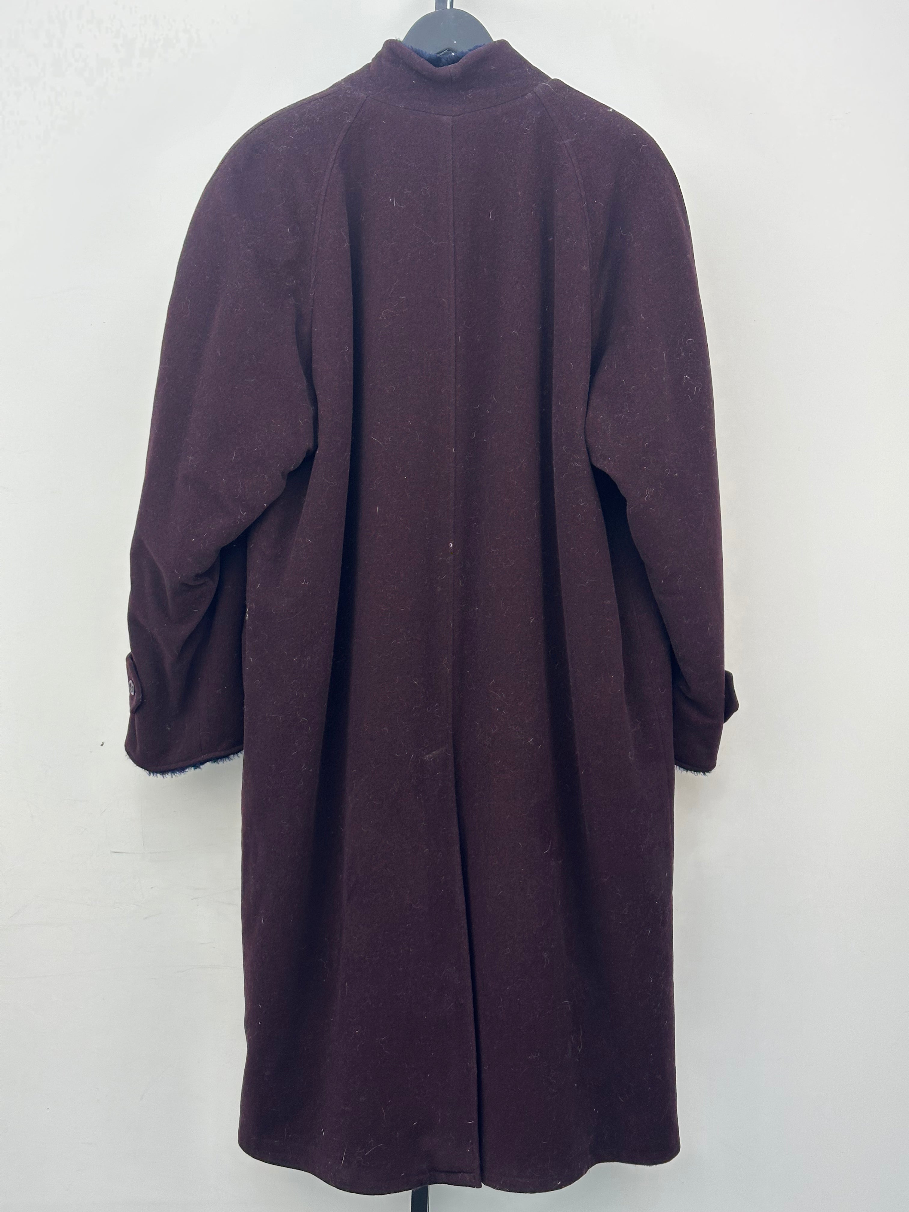 CAPPOTTO IN LANA UOMO TAGLIA: 52