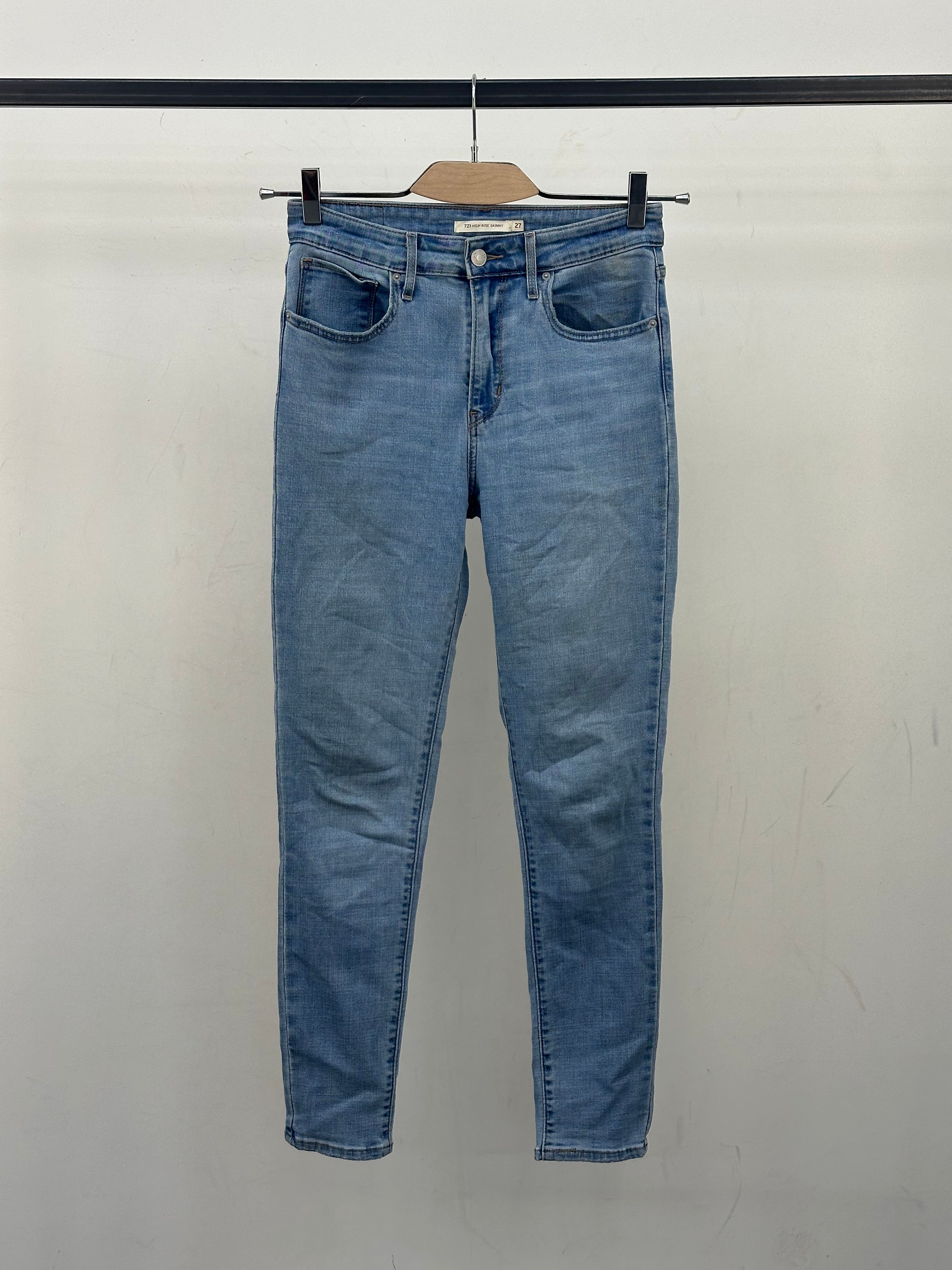 LEVI'S 721 HIGH RISE SKINNY FIT TAGLIA: 41 ITA = W27 L28