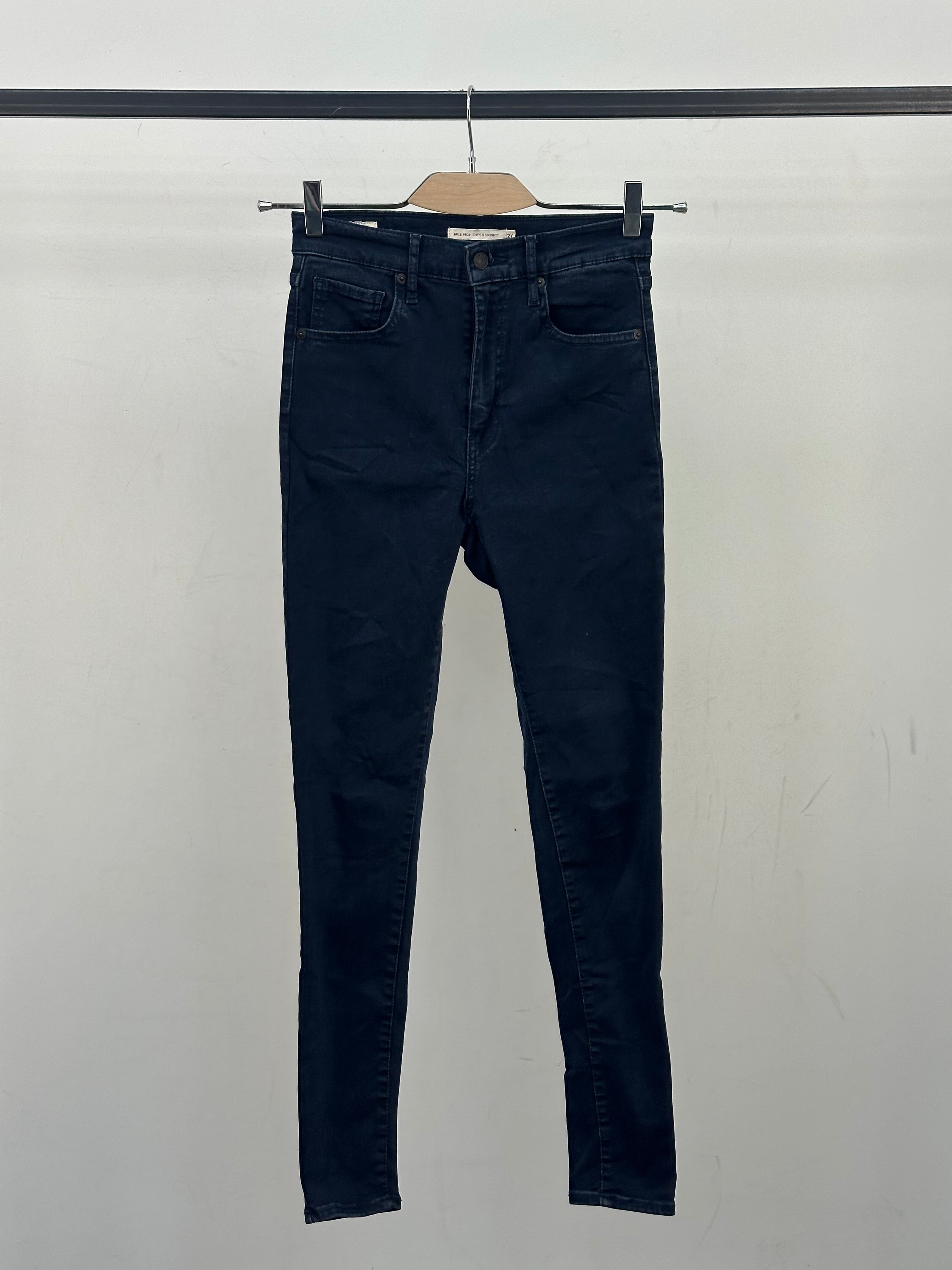 LEVI'S MILE HIGH SUPER SKINNY TAGLIA: 41 ITA = W27 L30