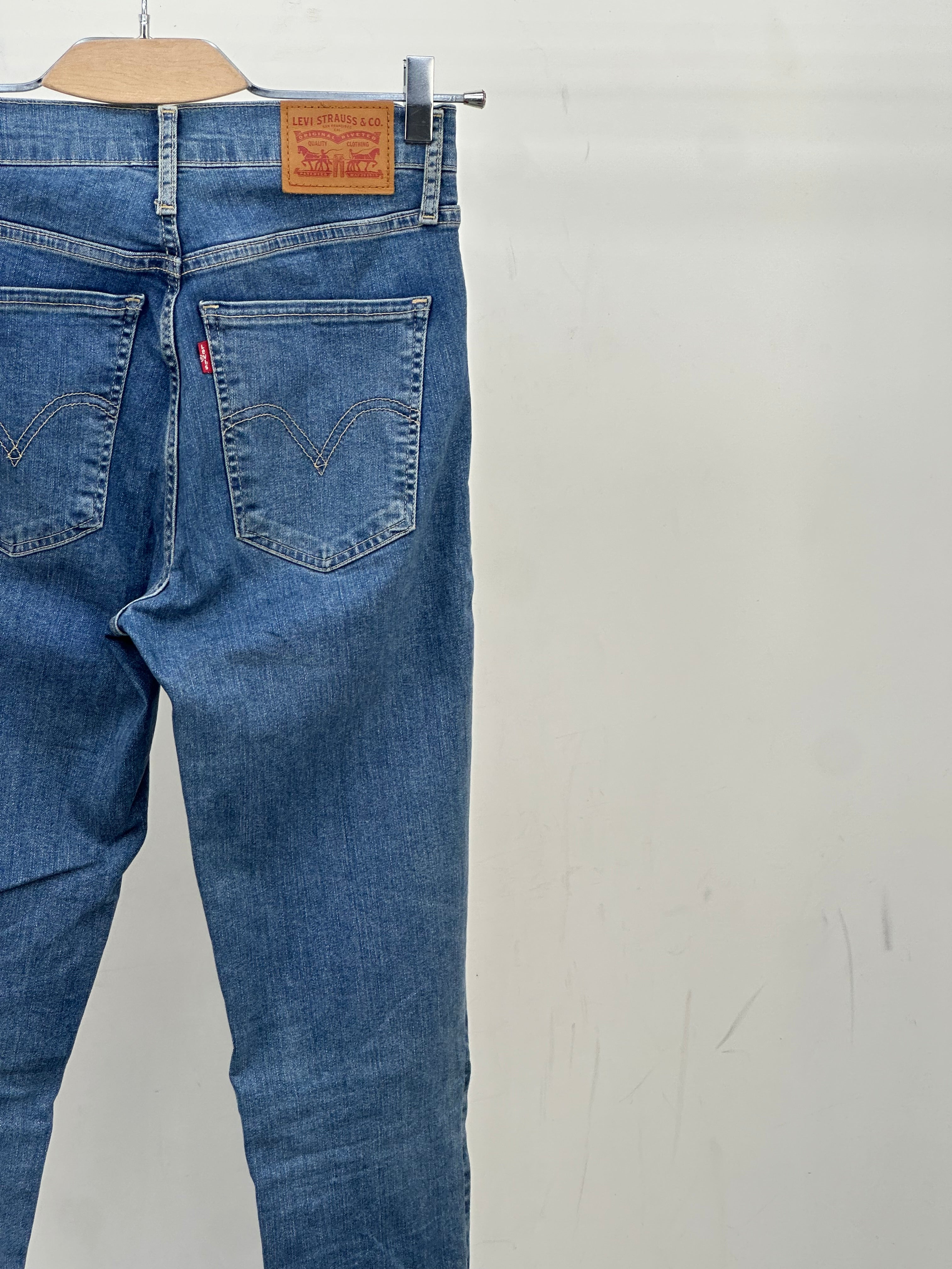 LEVI'S MILE HIGH SUPER SKINNY TAGLIA: 41 ITA = W27 L30