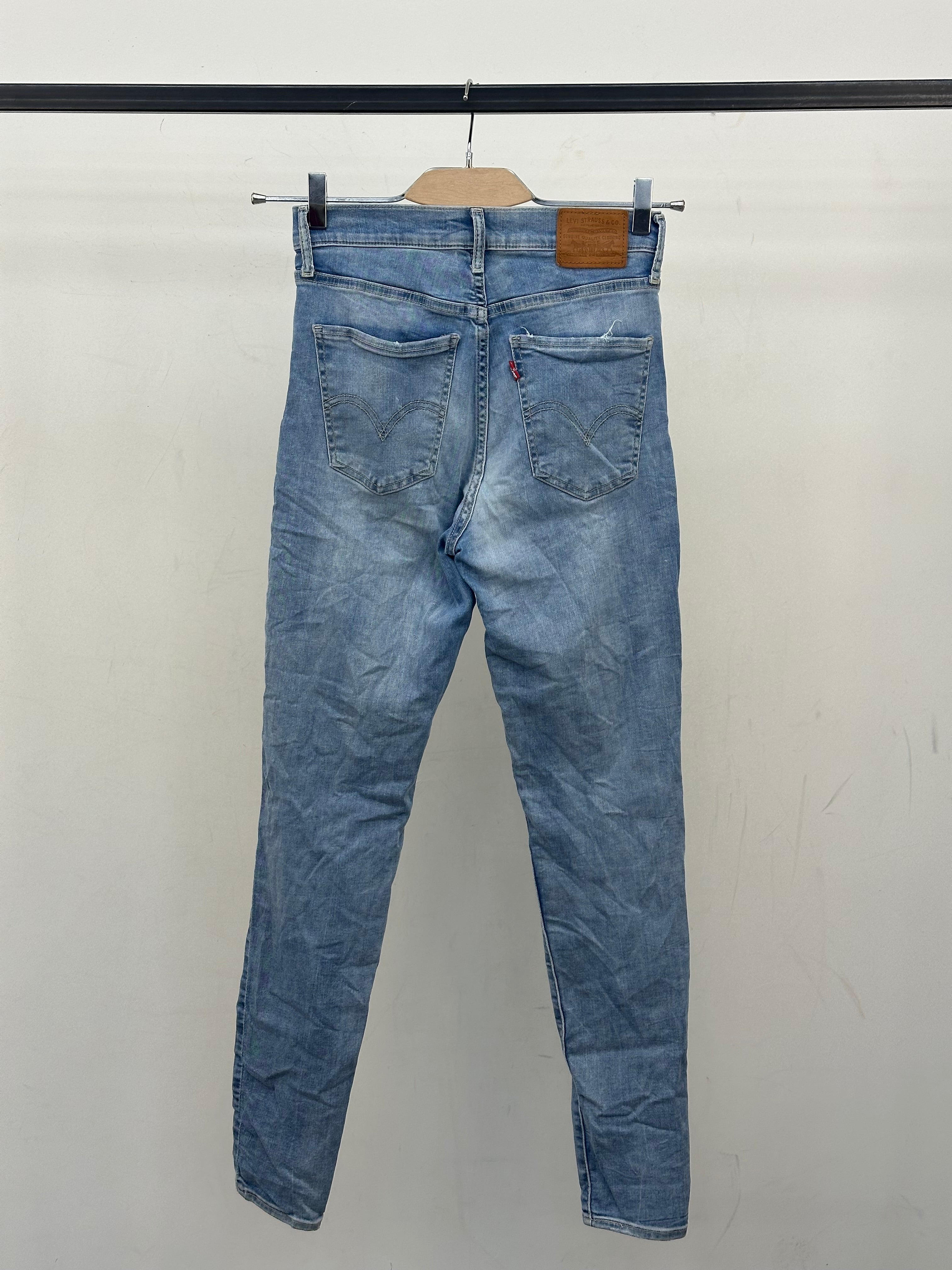 LEVI'S MILE HIGH SUPER SKINNY FIT TAGLIA: 40 ITA = W26
