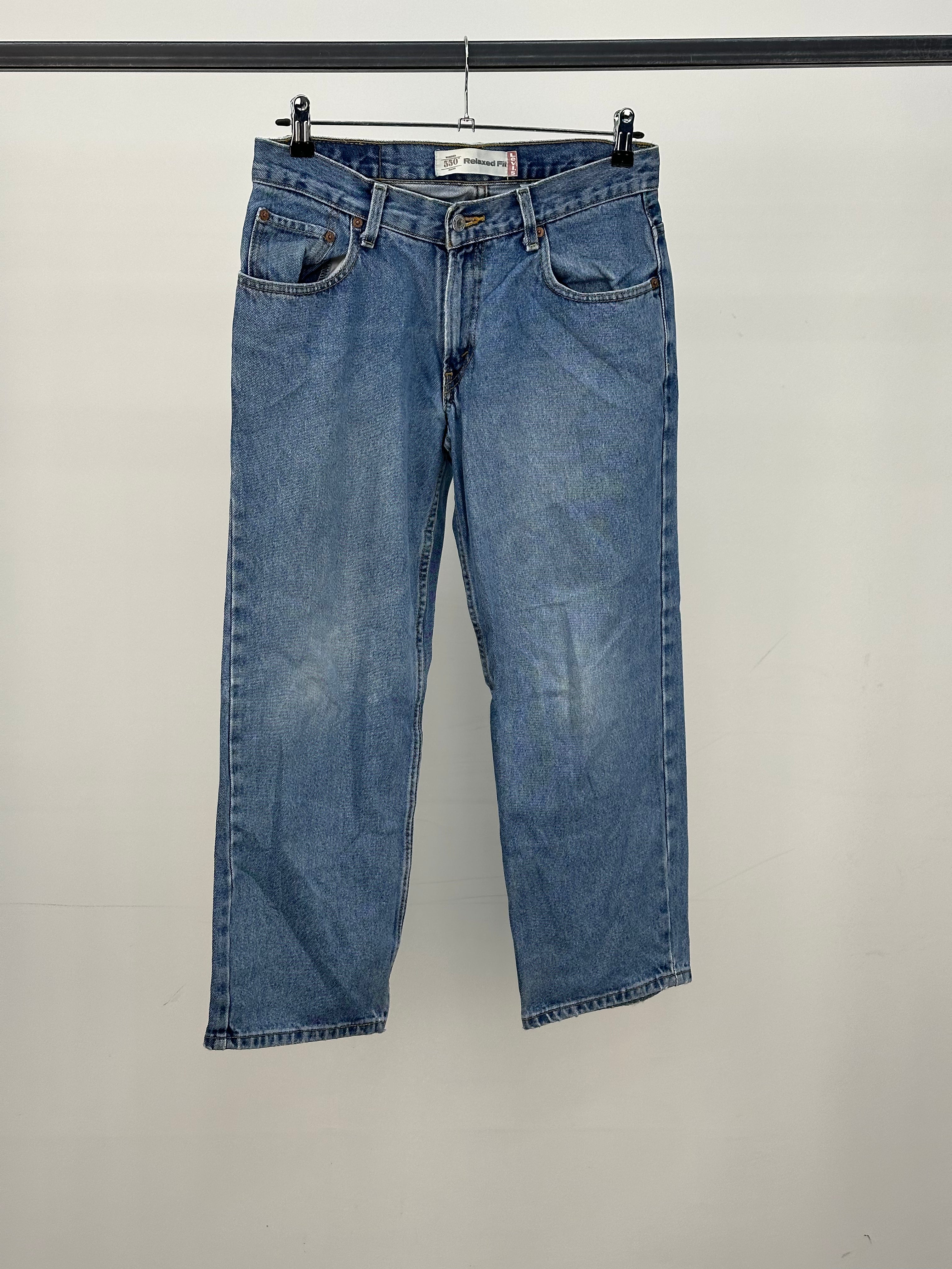 LEVI'S 550 REGULAR FIT TAGLIA : 44 (ITA) = W31