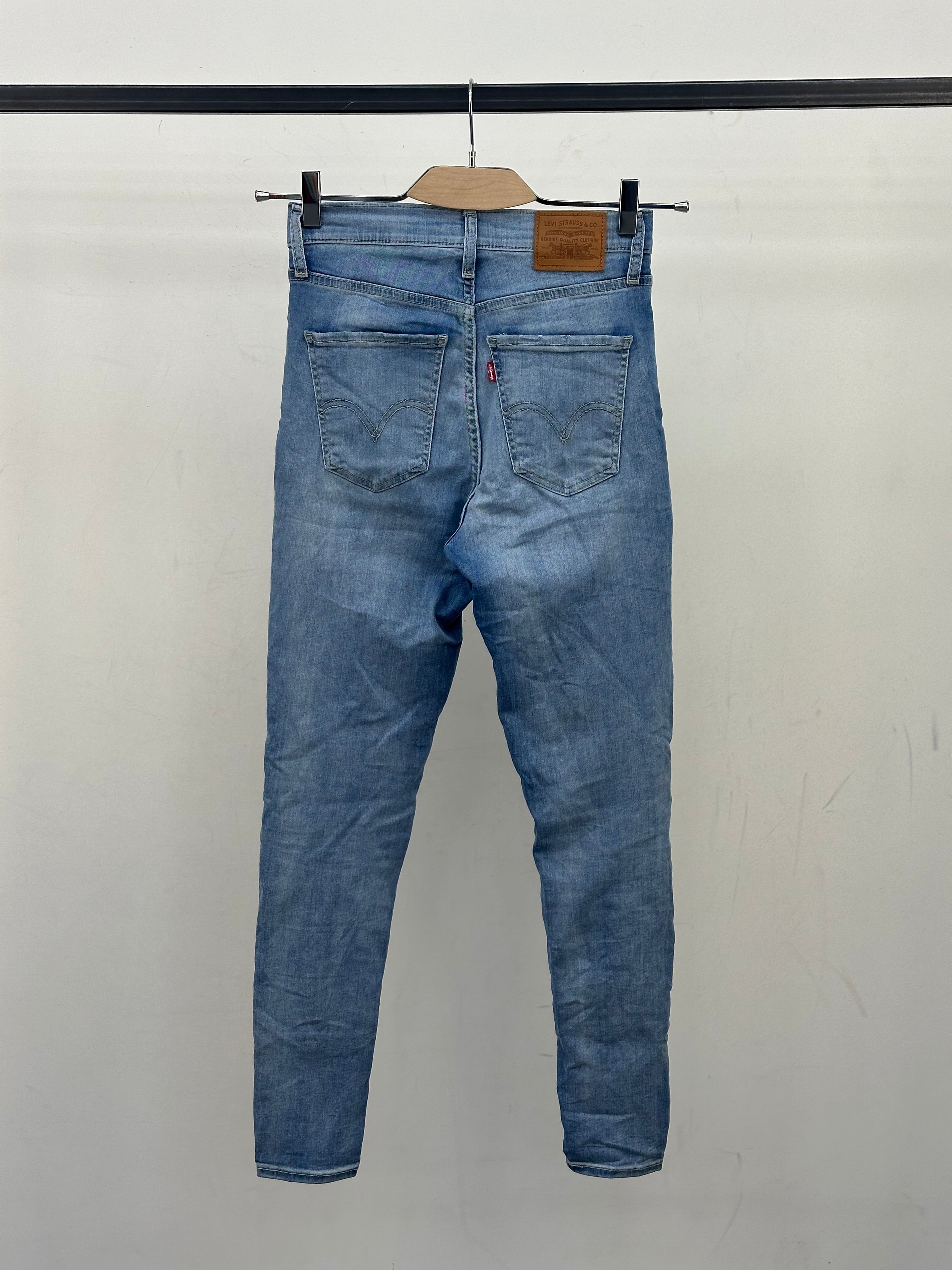 LEVI'S MILE HIGH SUPER SKINNY FIT TAGLIA: 40 ITA = W26 L28