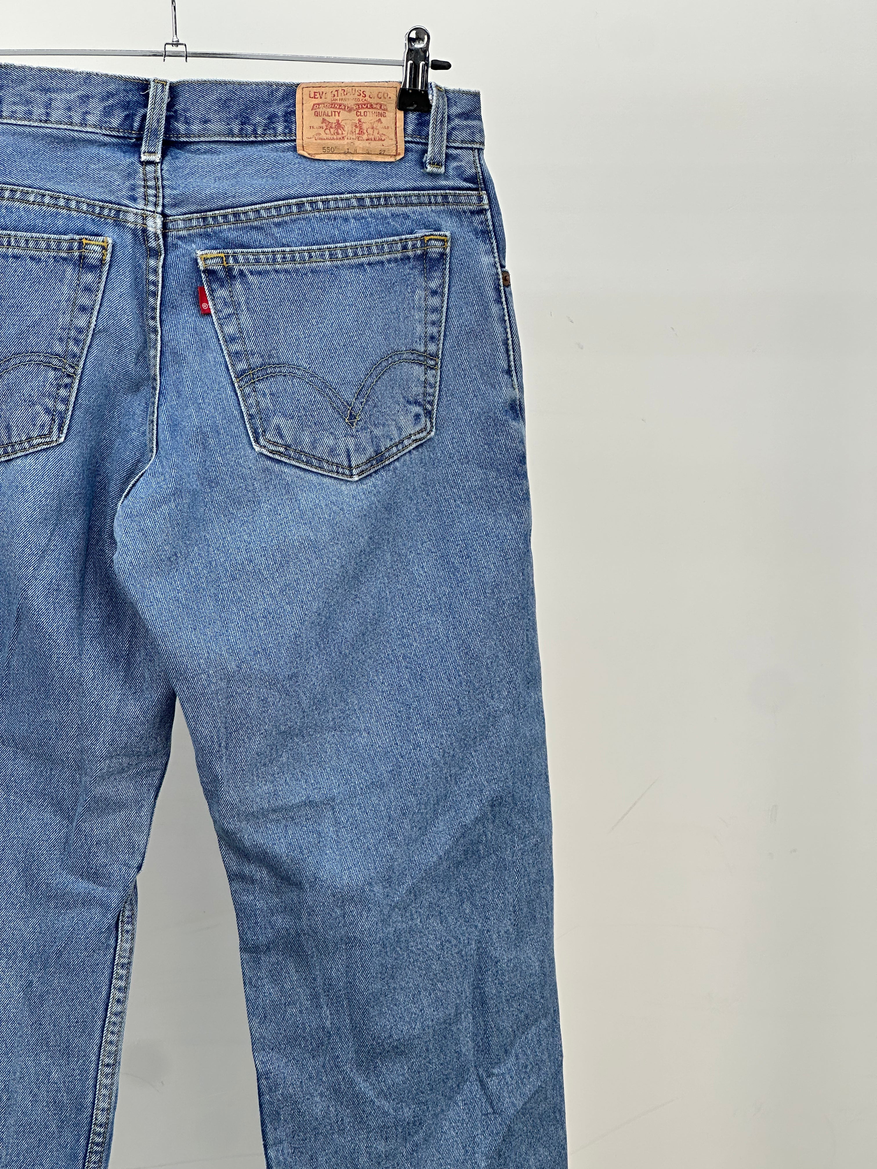 LEVI'S 550 REGULAR FIT TAGLIA : 44 (ITA) = W31