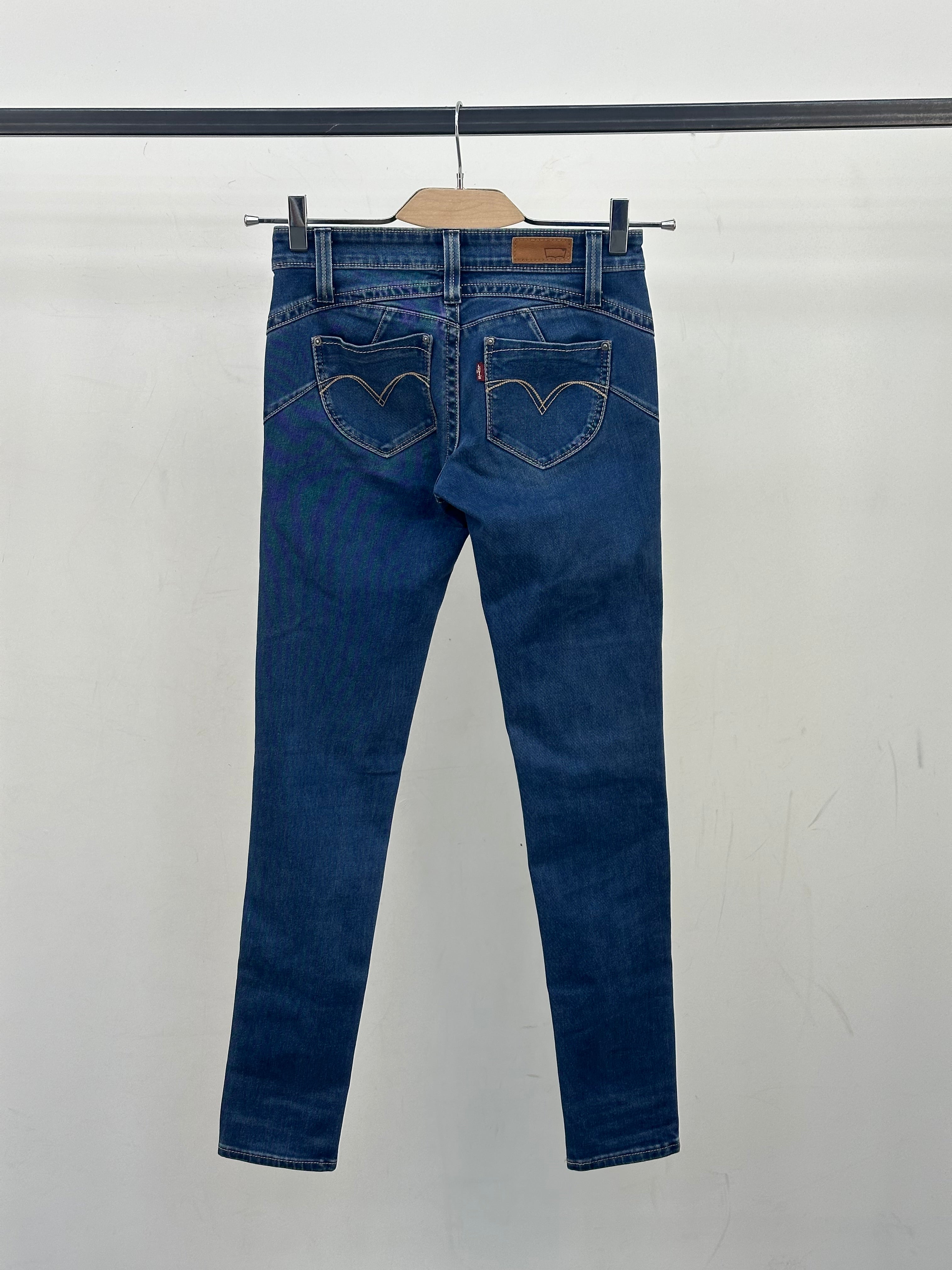 LEVI'S LOW RISE SKINNY FIT TAGLIA: 40 ITA = W26 L32