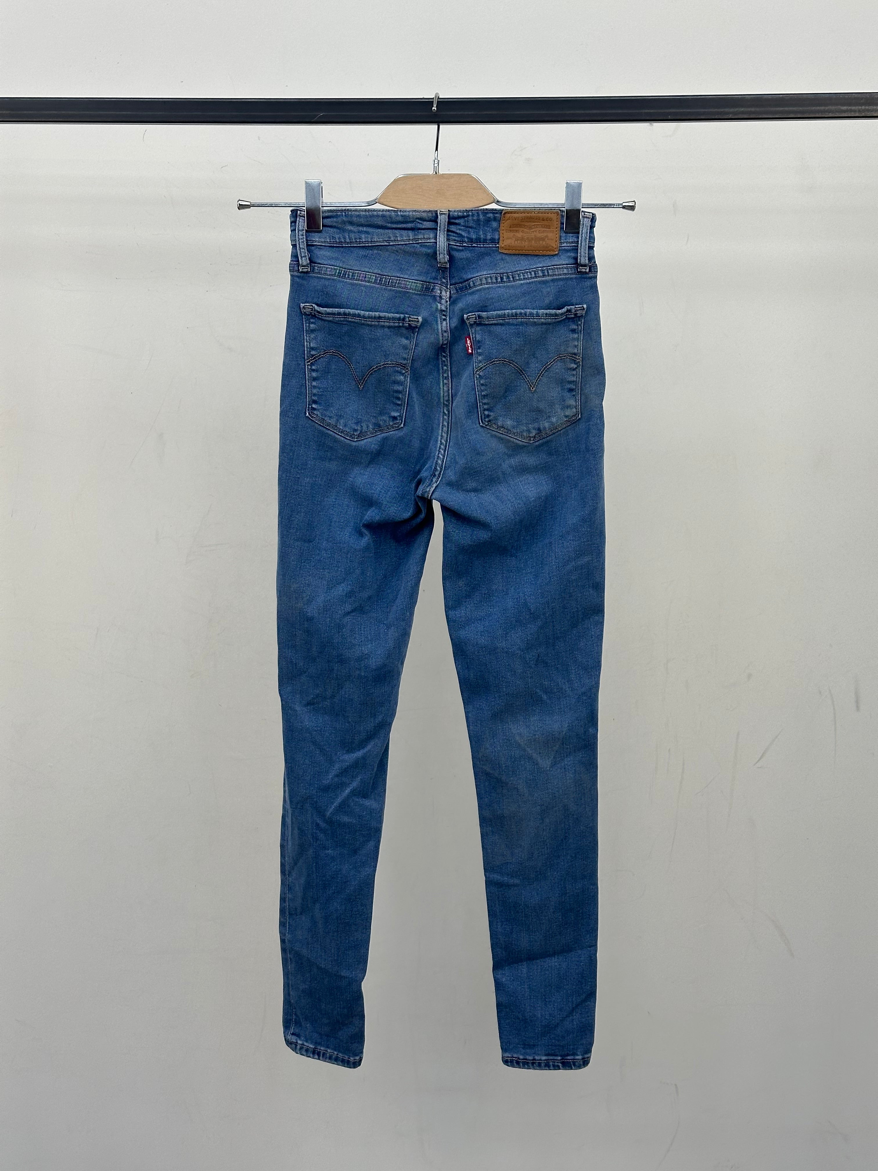 LEVI'S 720 HIGH RISE SKINNY FIT TAGLIA: 39 ITA = W25