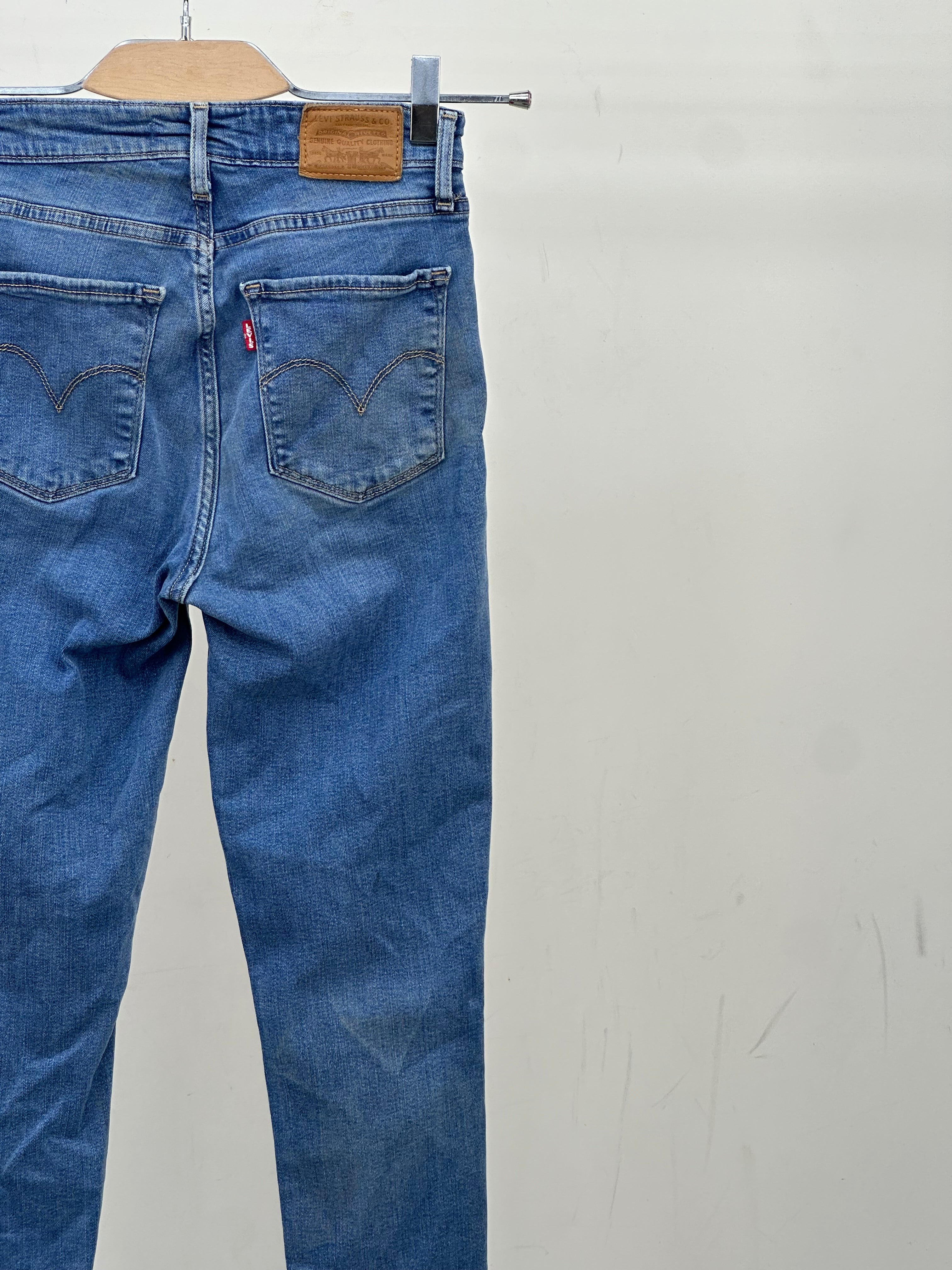 LEVI'S 720 HIGH RISE SKINNY FIT TAGLIA: 39 ITA = W25