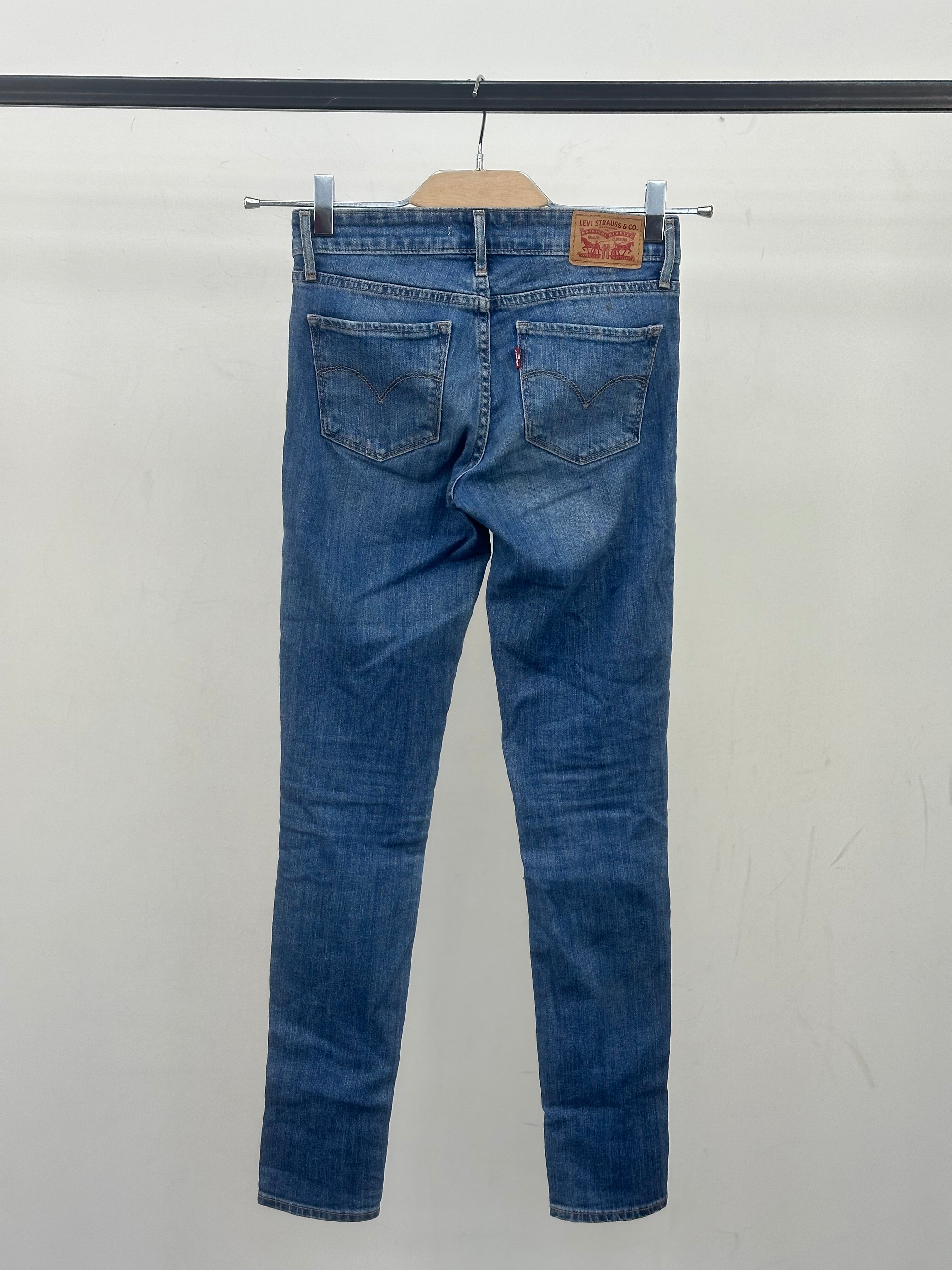 LEVI'S 711 SKINNY FIT TAGLIA: 37 ITA = W23 L32
