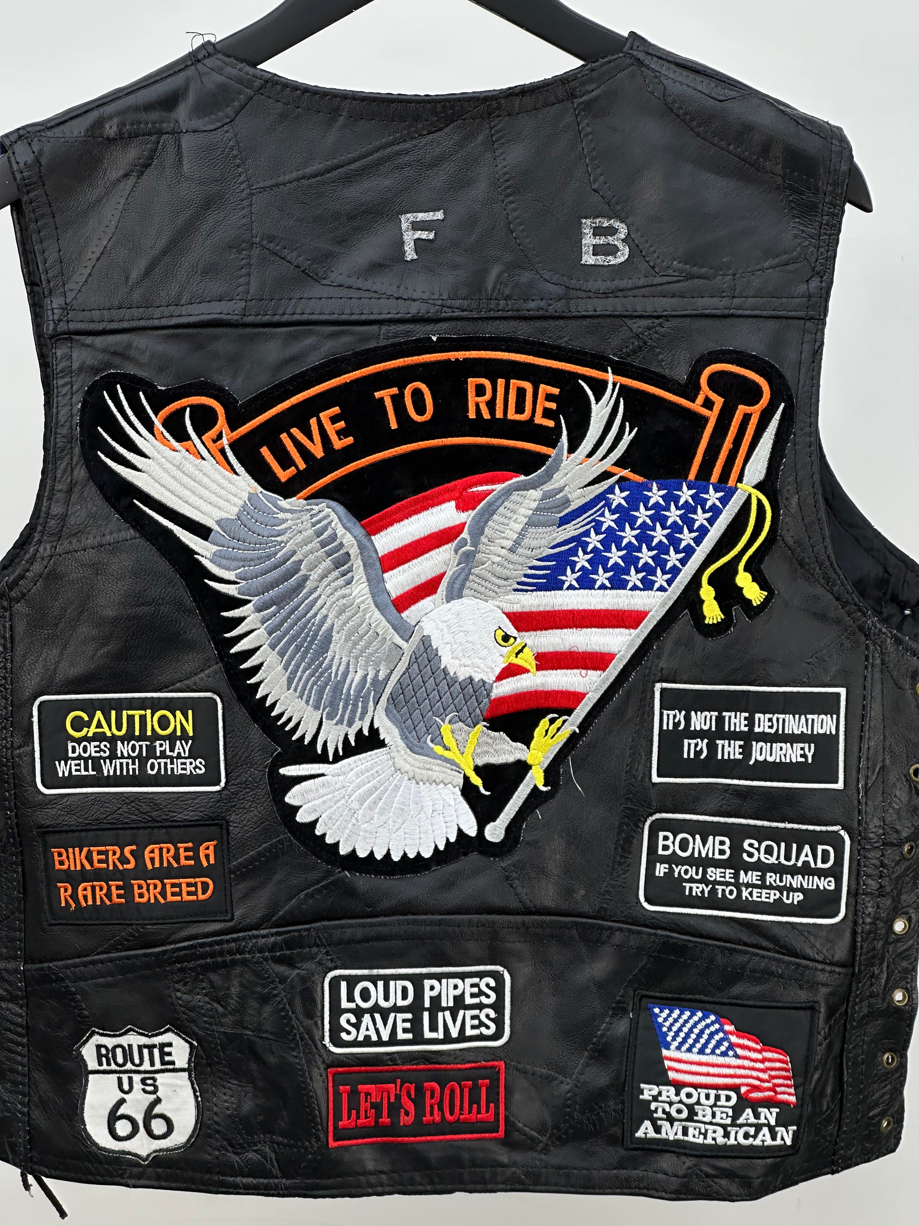 GILET IN VERA PELLE TAGLIA: M