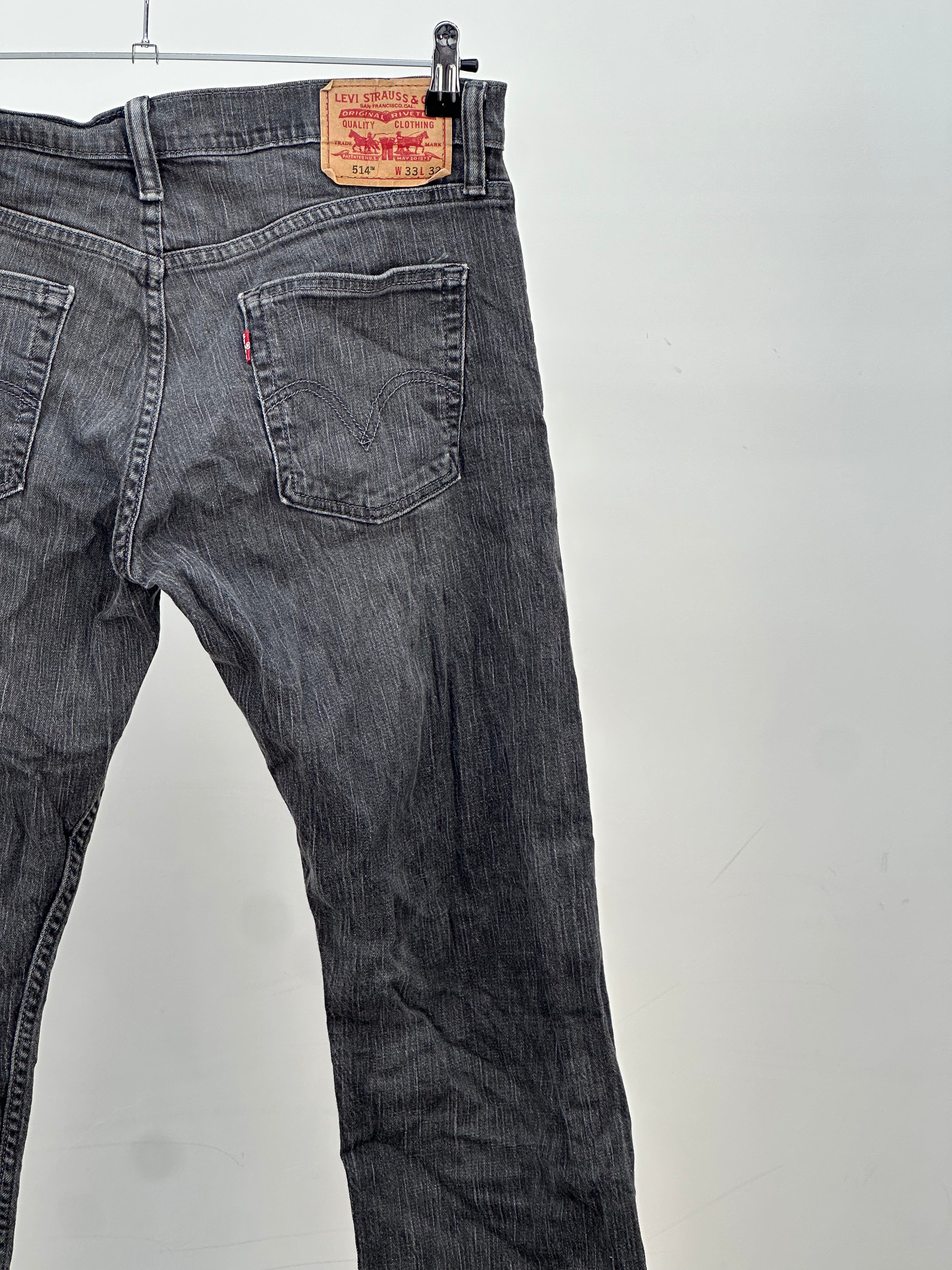 LEVI'S 514 REGULAR FIT TAGLIA : 47 ITA = W33