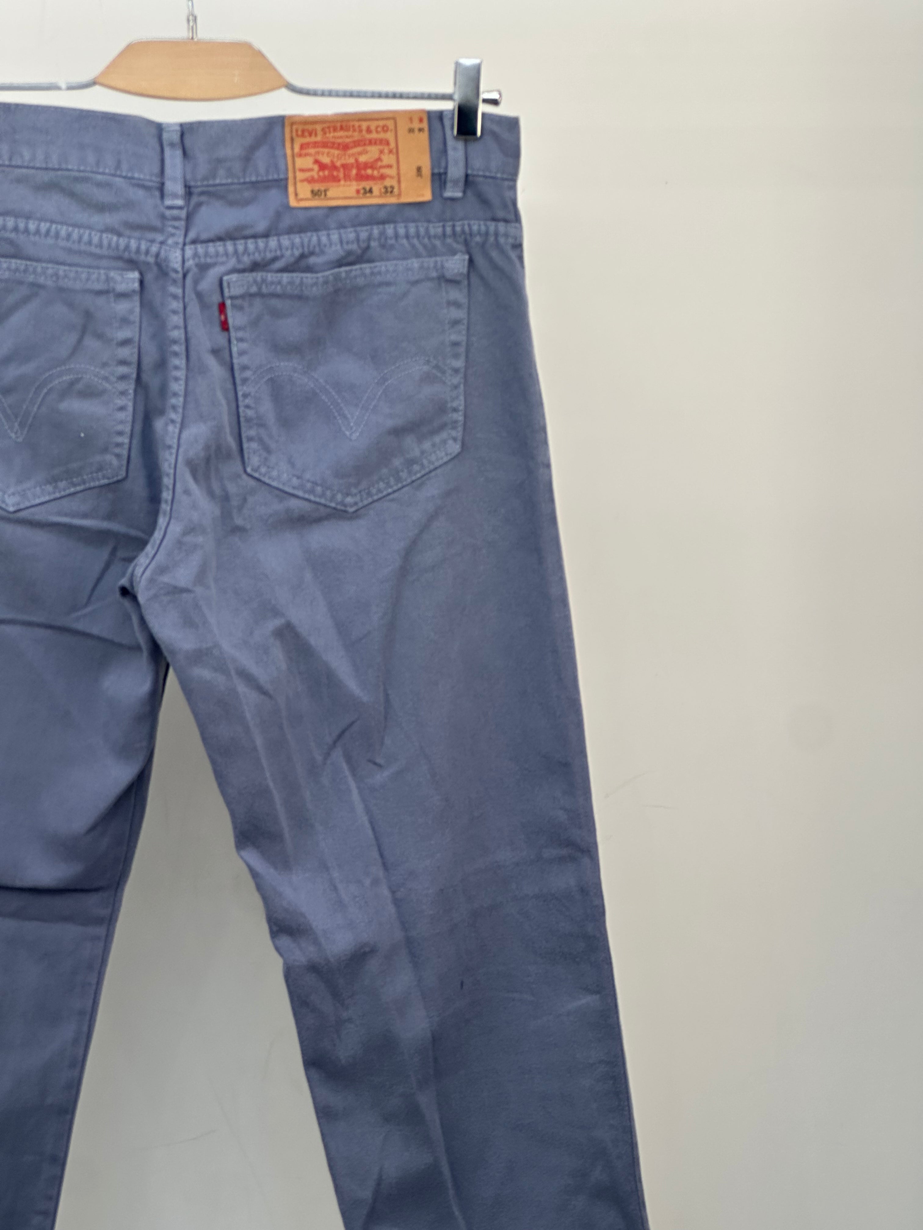LEVI'S 501 TAGLIA: 48 ITA = W34 L32