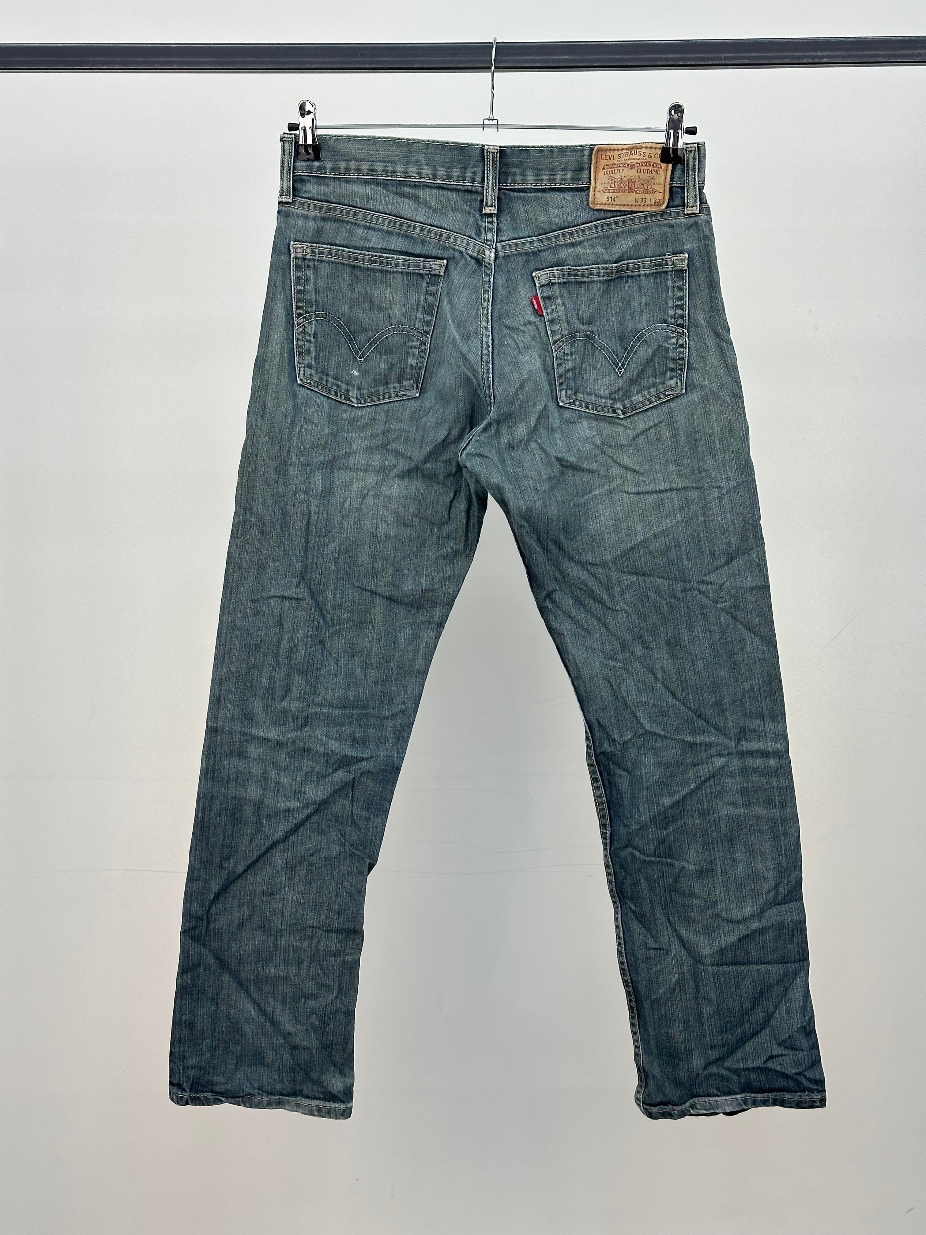 LEVI'S 514 REGULAR FIT TAGLIA : 47 ITA = W33