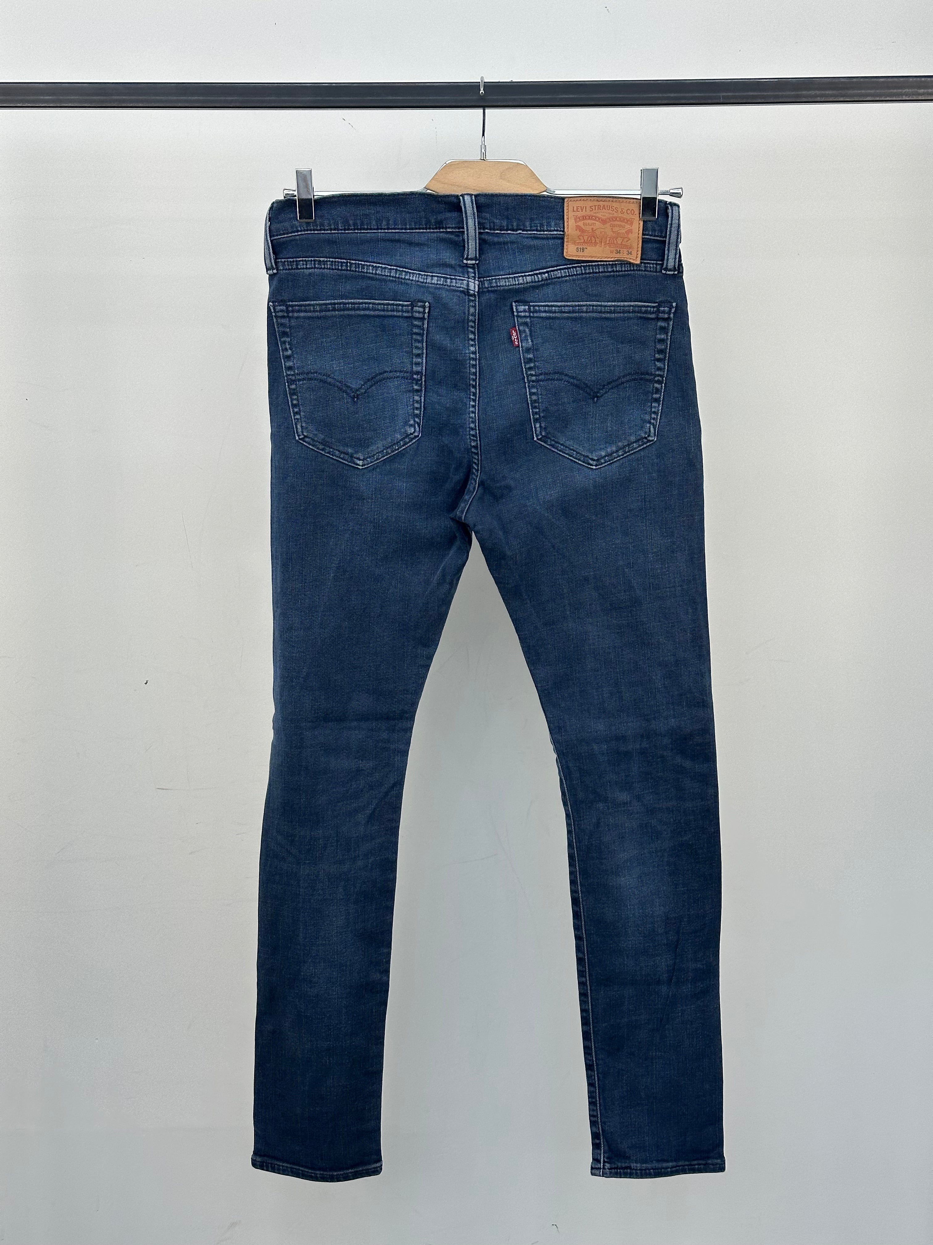 LEVI'S 519 SLIM FIT TAGLIA: 48 ITA = W34 L34