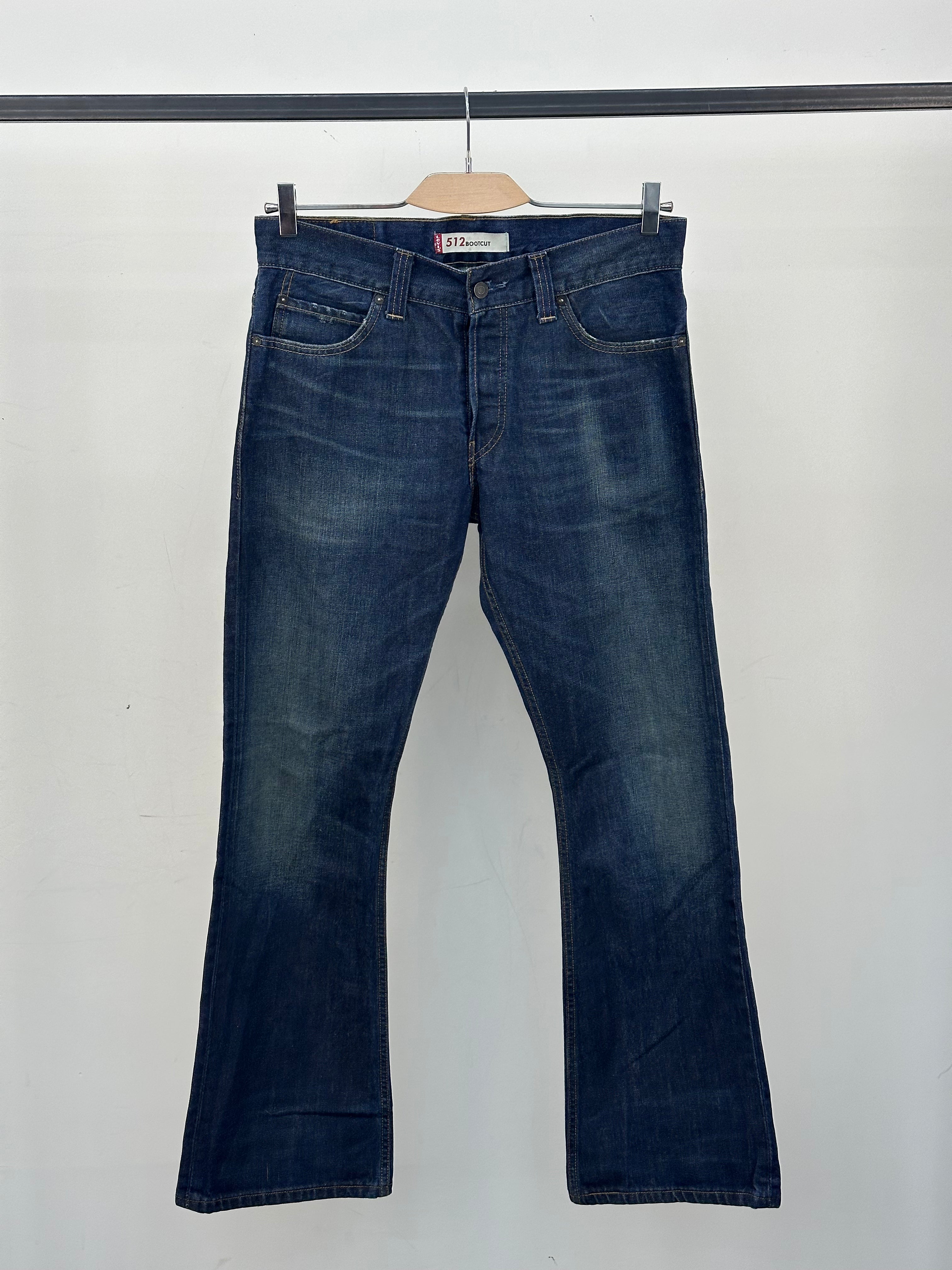 LEVI'S 512 BOOTCUT FIT TAGLIA: 47 ITA = W33 L32