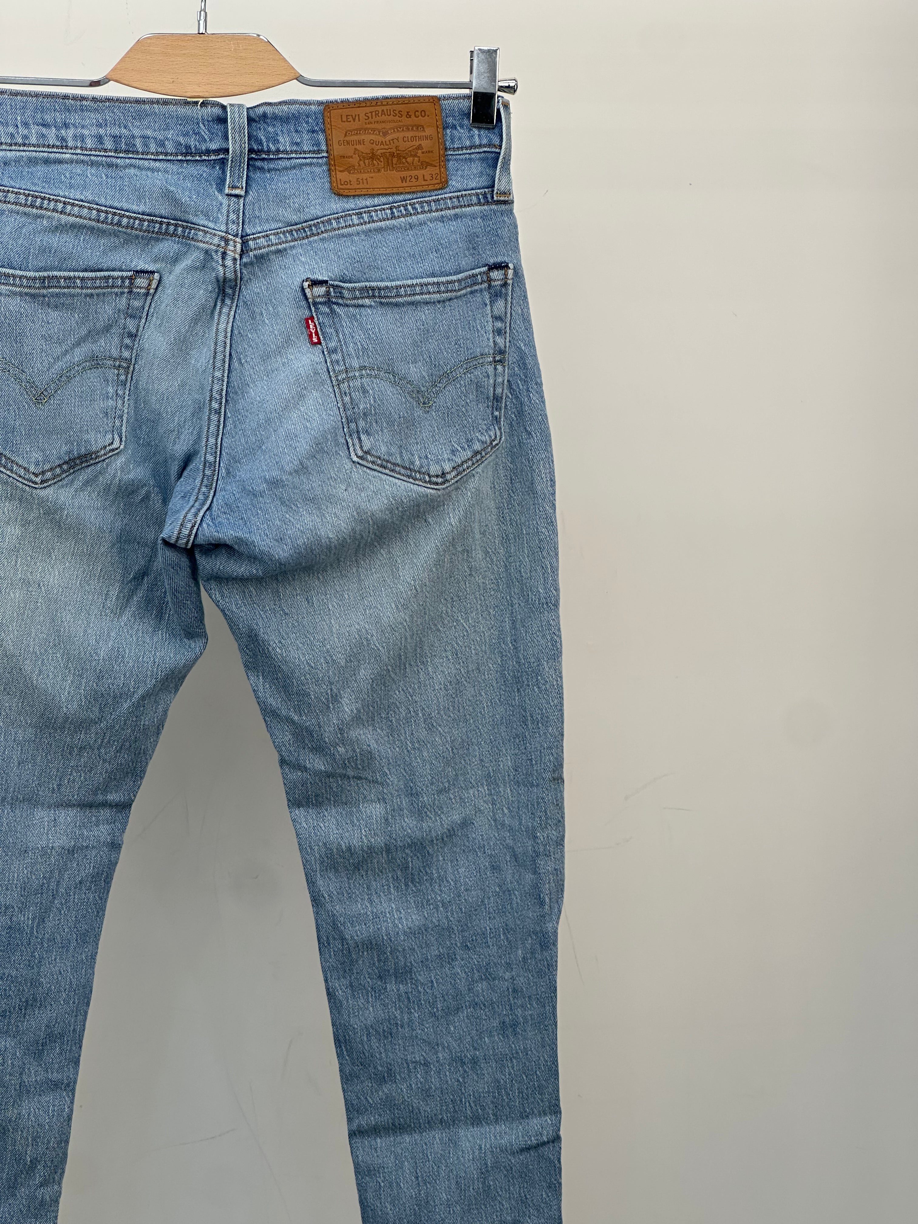LEVI'S 511 SLIM FIT TAGLIA: 43 ITA = W29 L32