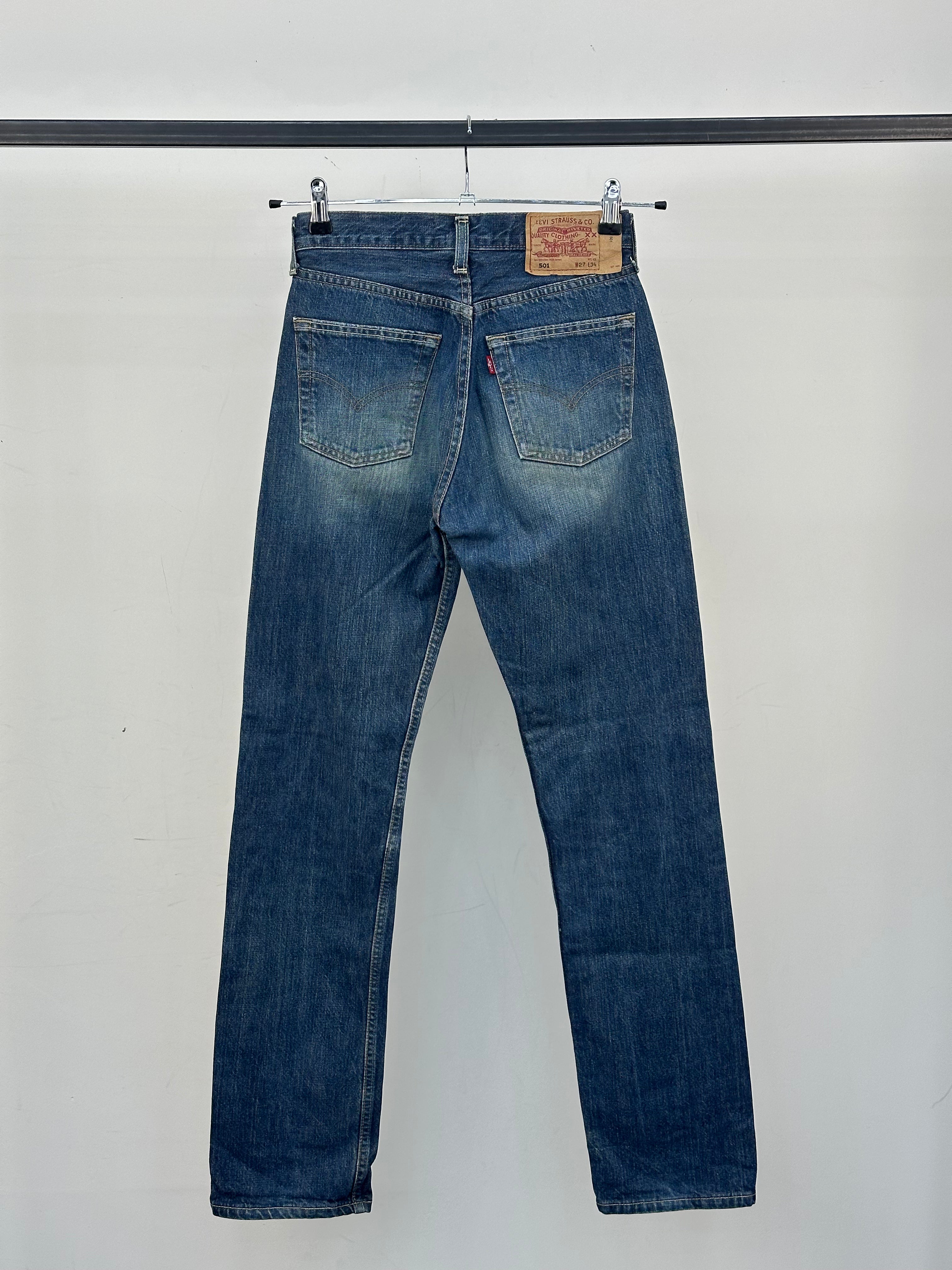 LEVI'S 501 TAGLIA: 41 ITA = W27 L34