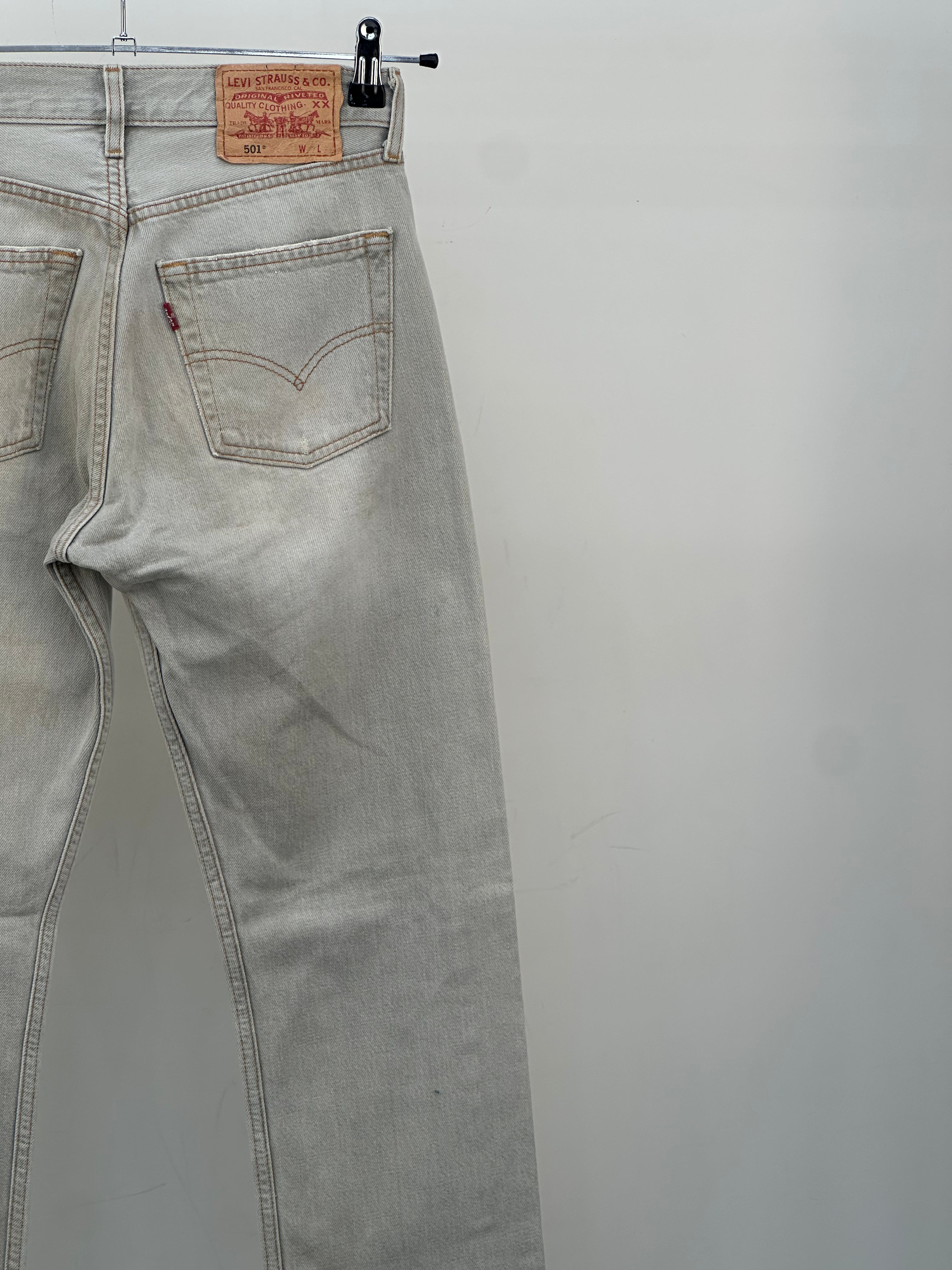 LEVI'S 501 TAGLIA: 41 ITA = W27 L32