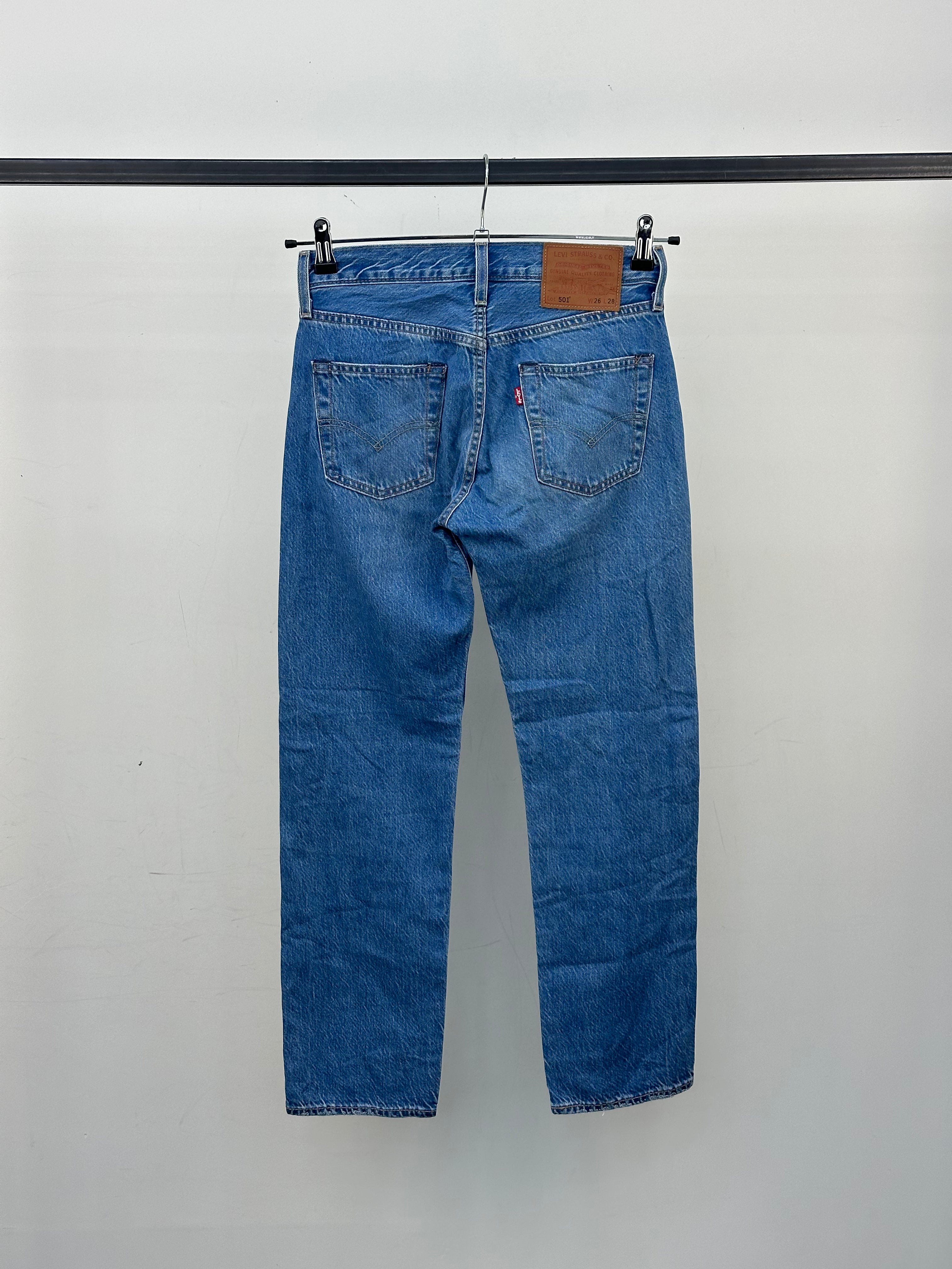 LEVI'S 501 TAGLIA: 40 ITA = W26 L28