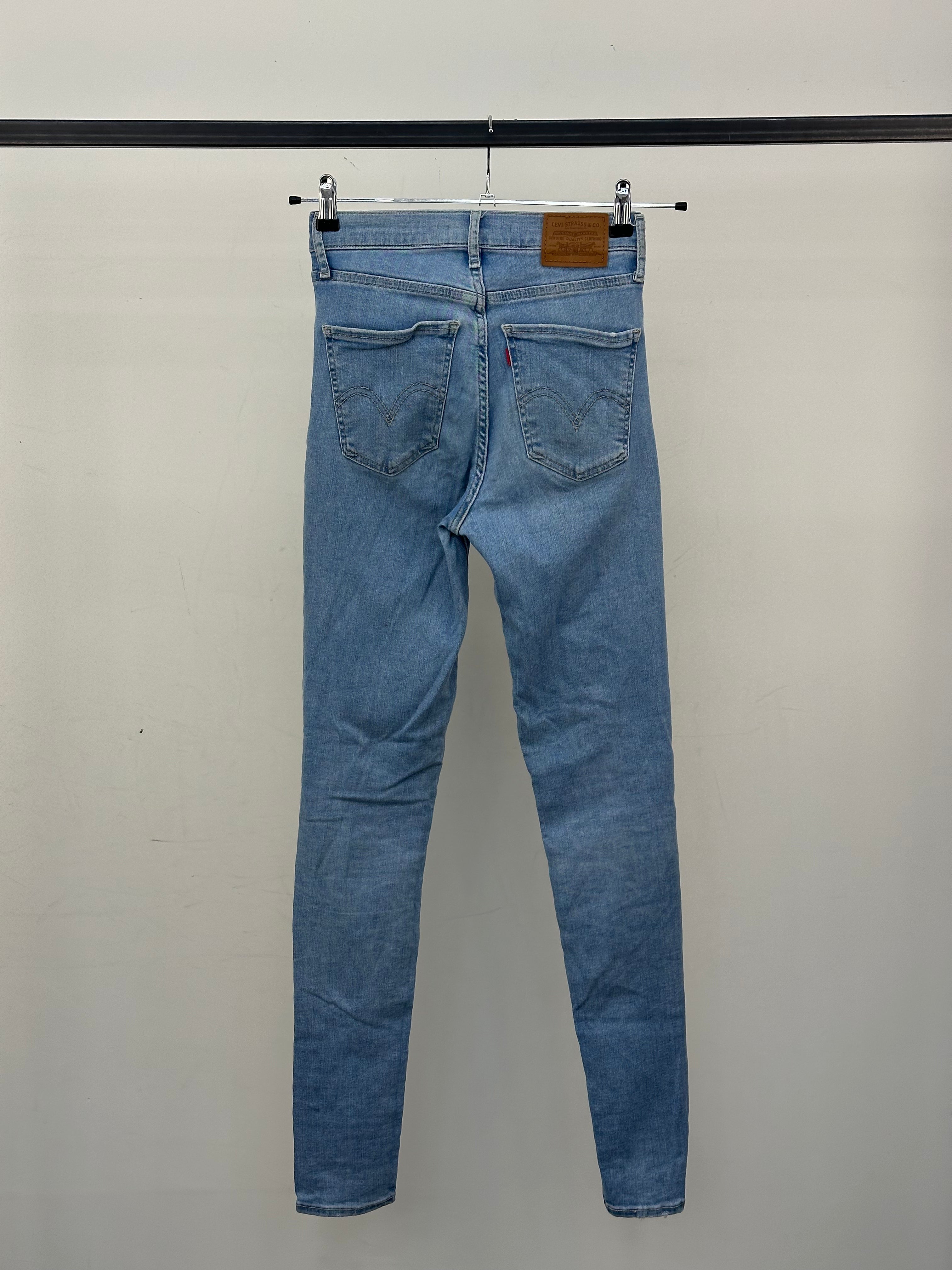 LEVI'S MILE HIGH SUPER SKINNY TAGLIA: 40 ITA = W26 L32