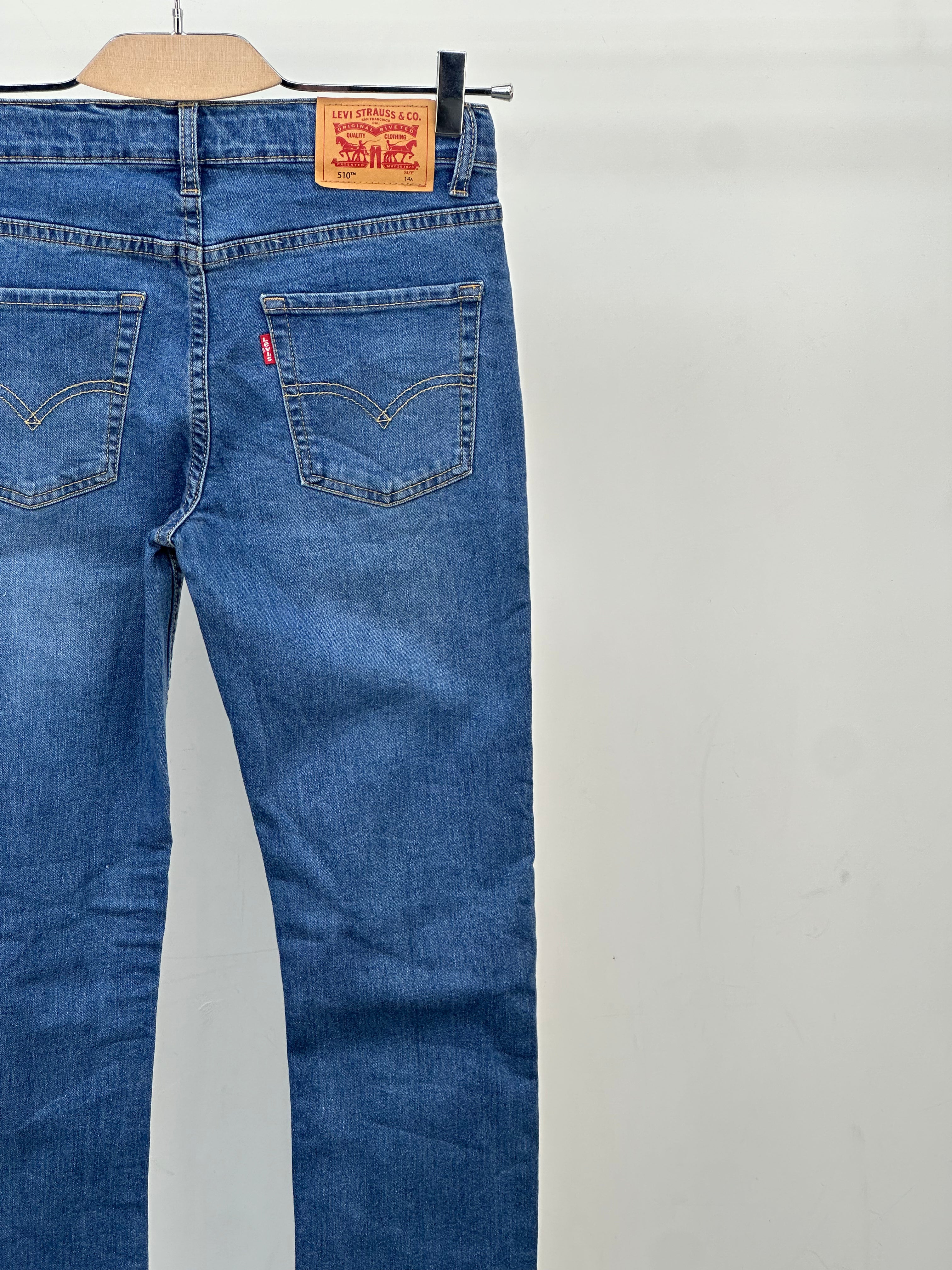 LEVI'S 510 SKINNY FIT TAGLIA: 14 ANNI = 164 CM