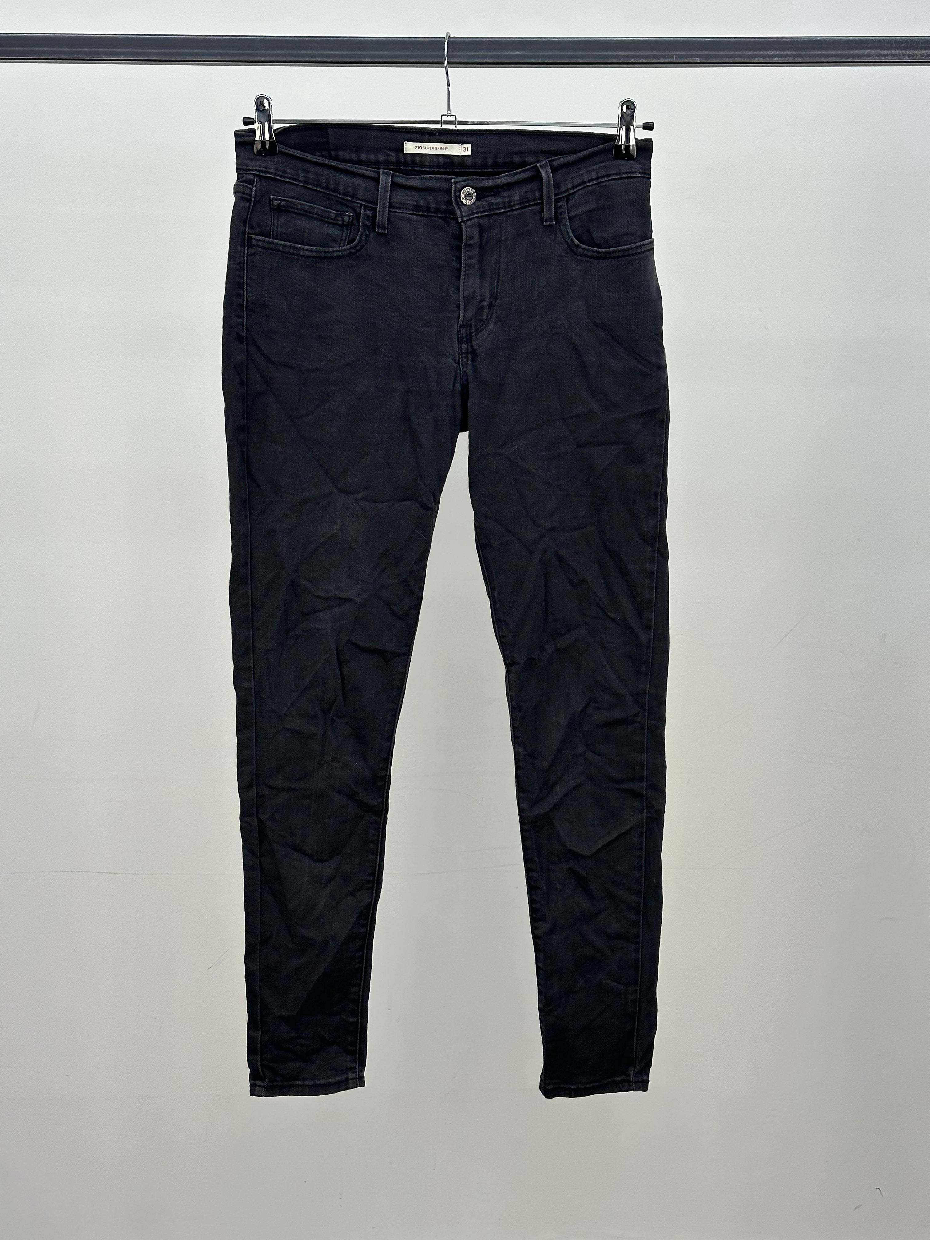 LEVI'S 710 SUPER SKINNY SIZE : 45 ITA = W31