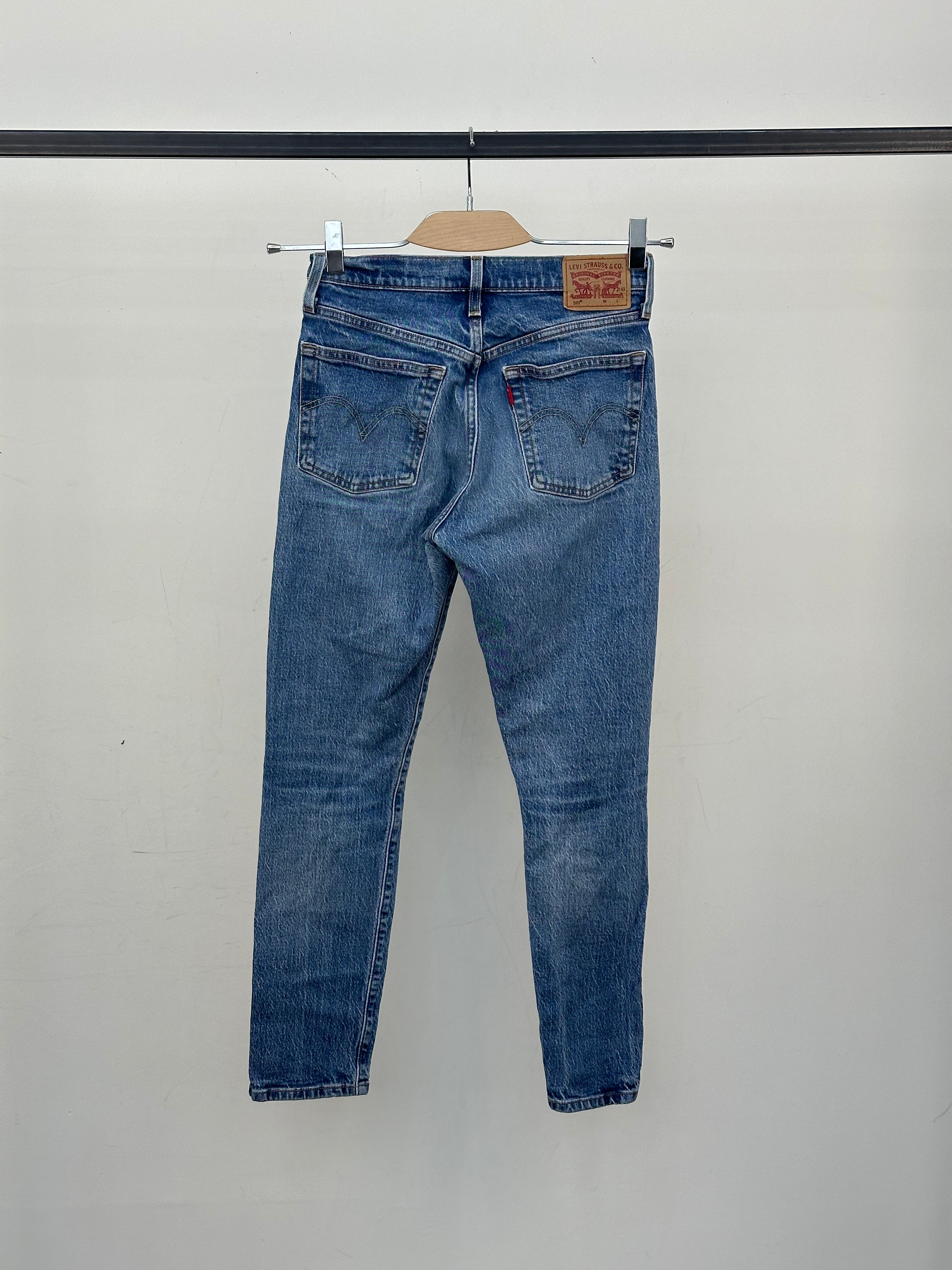 LEVI'S 501 TAGLIA: 39 ITA = W25 L28
