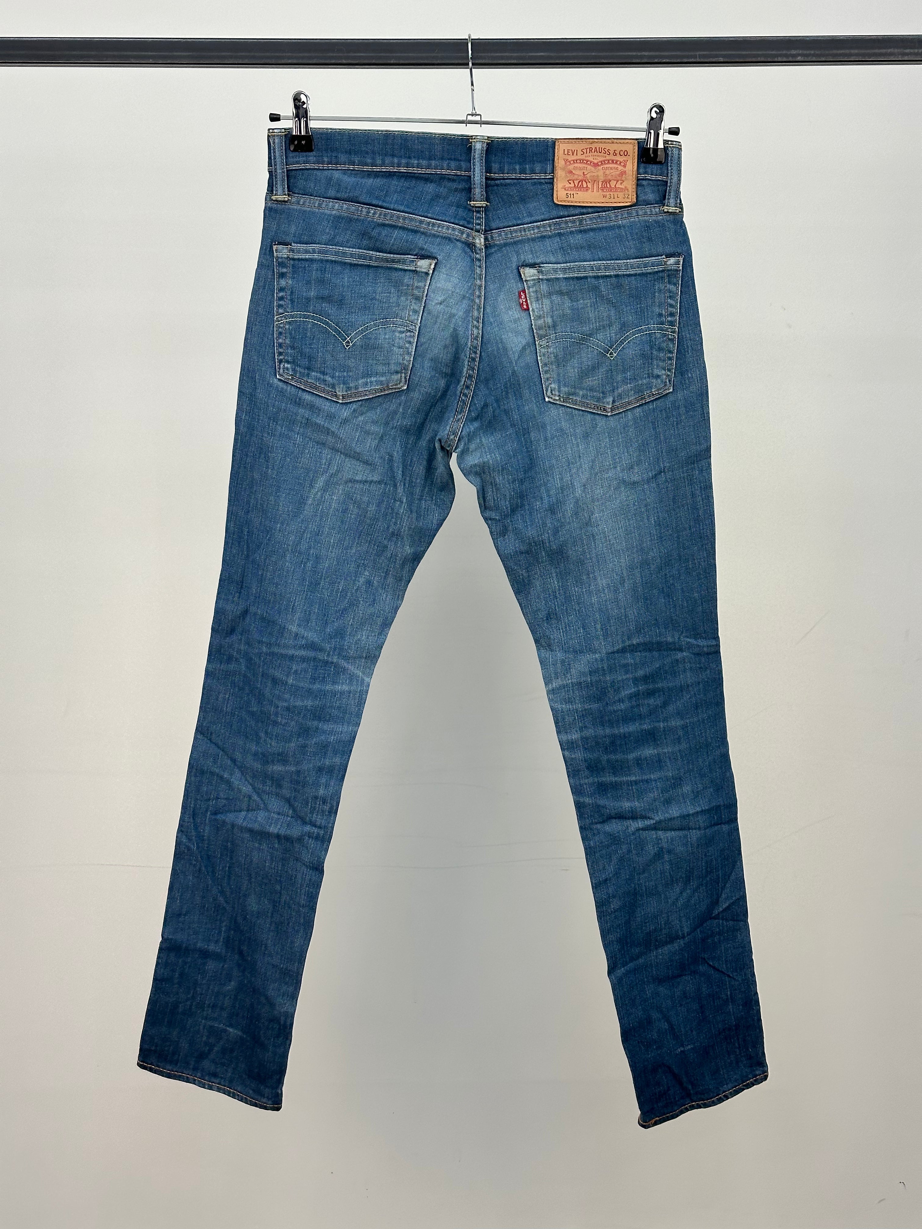 LEVI'S 511 SLIM FIT TAGLIA : 45 ITA = W31