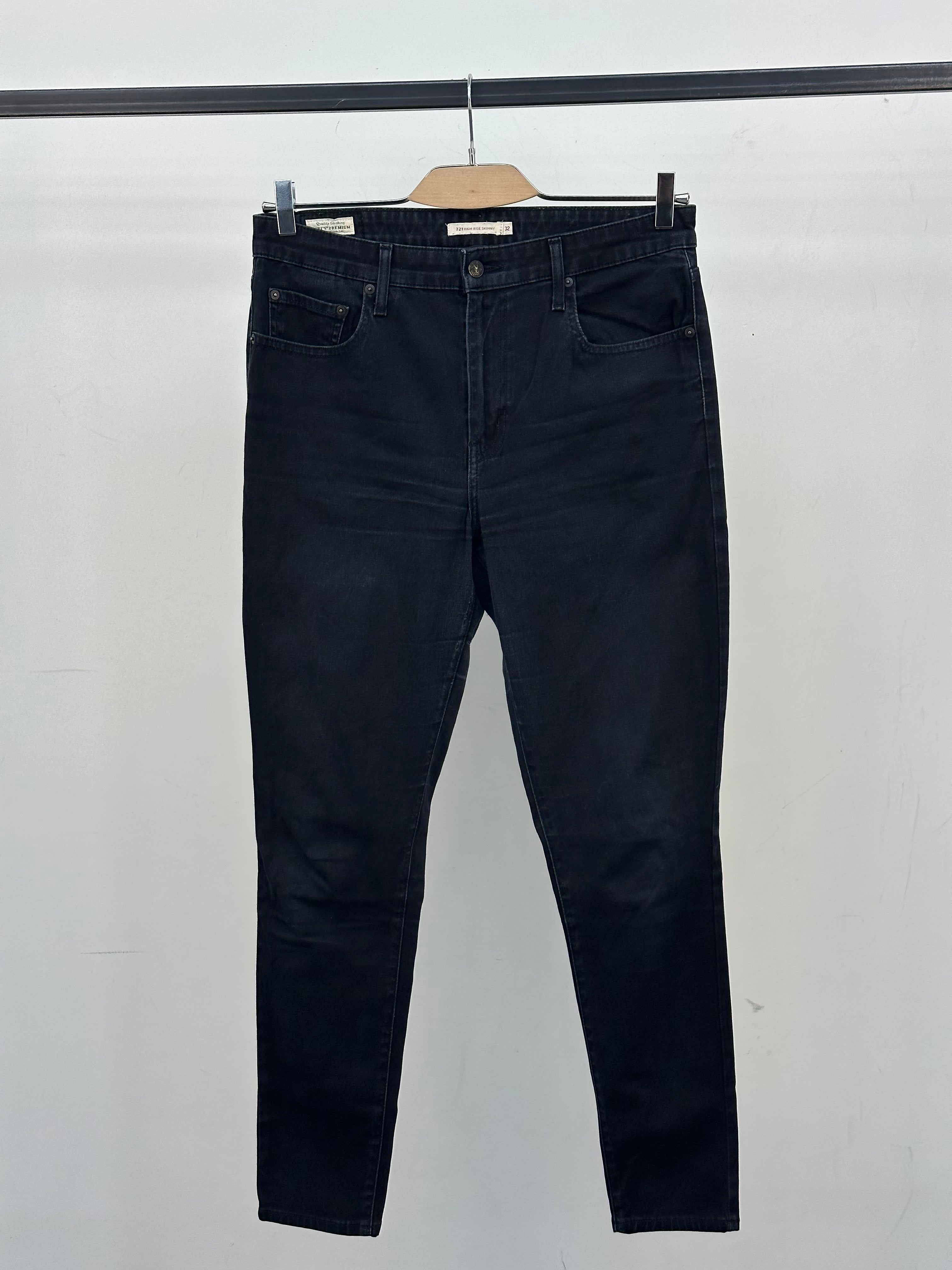 LEVI'S 721 HIGH RISE SKINNY FIT TAGLIA: 46 ITA = W32 L30